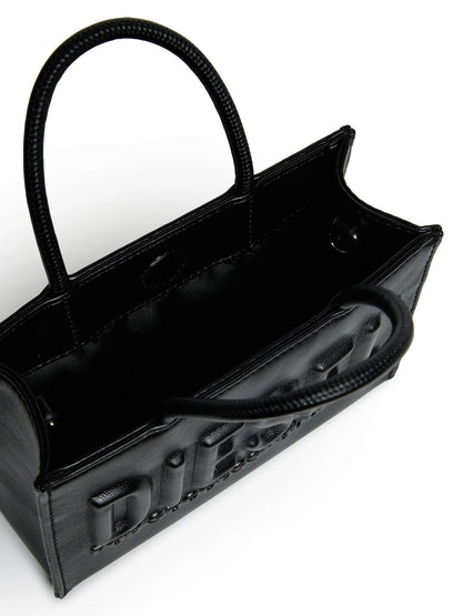 Diesel Borsa DSL 3D in tessuto spalmato Nero