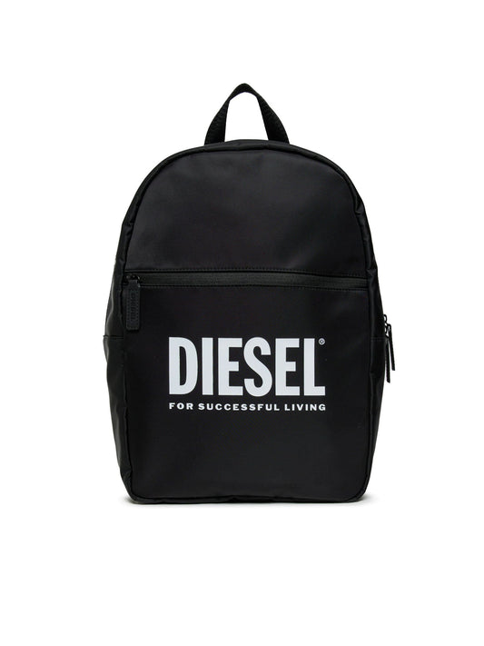 Diesel Zaino con logo Kids Nero