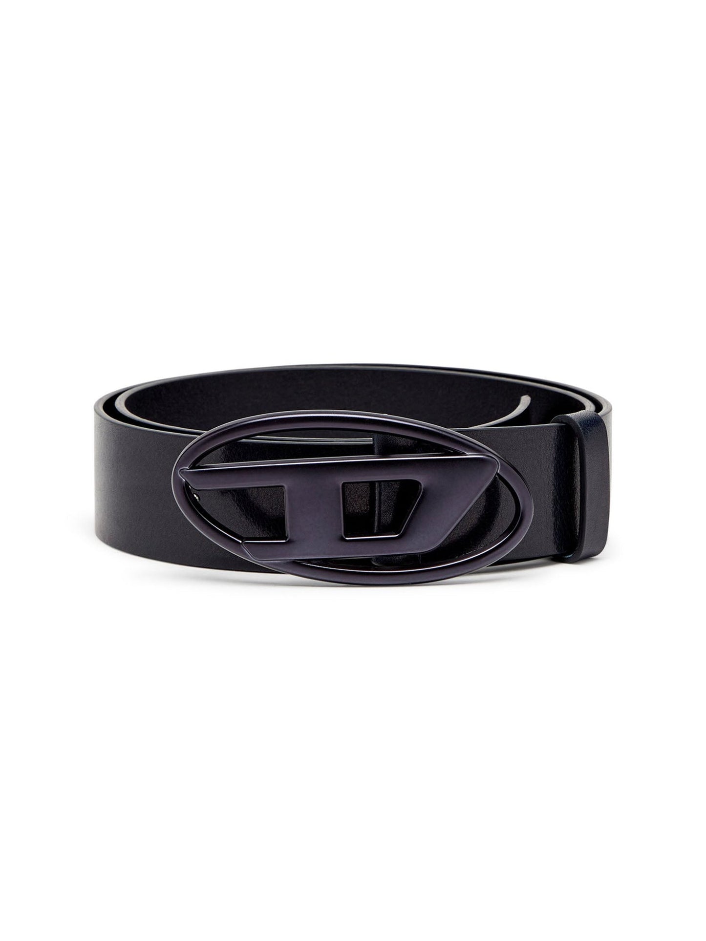 Diesel Oval D Logo B 1Dr Belt Nero