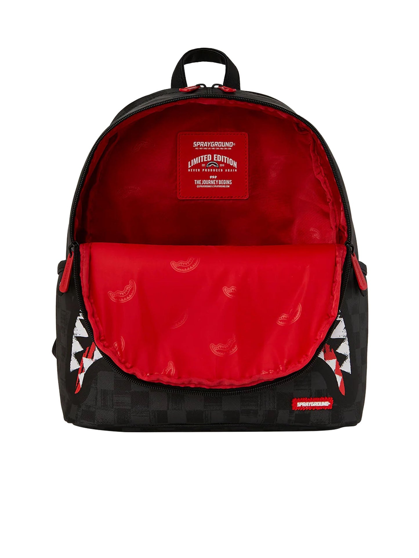Sprayground Scribble Shark Savage Backpack Multicolore