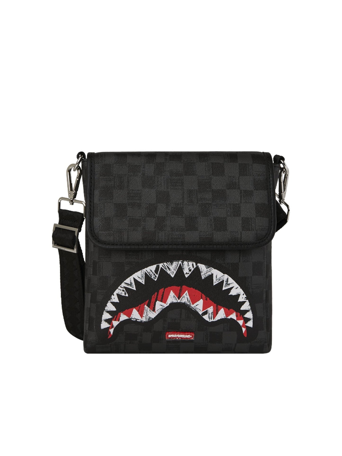 Sprayground Scribble Shark Messenger Sling Multicolore