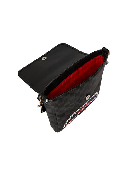 Sprayground Scribble Shark Messenger Sling Multicolore