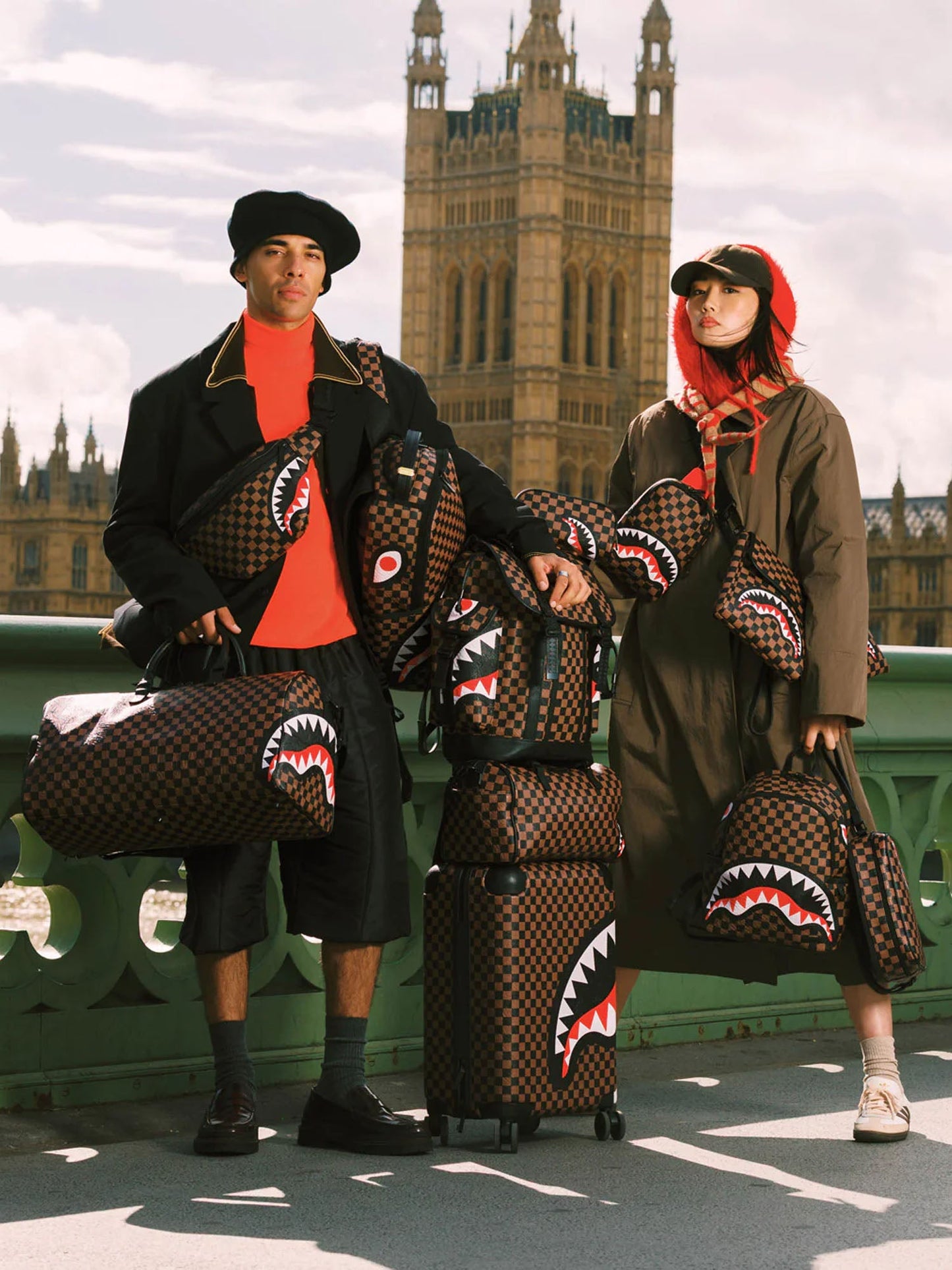 Sprayground Check 2 Emboss Savage Backpack Multicolore