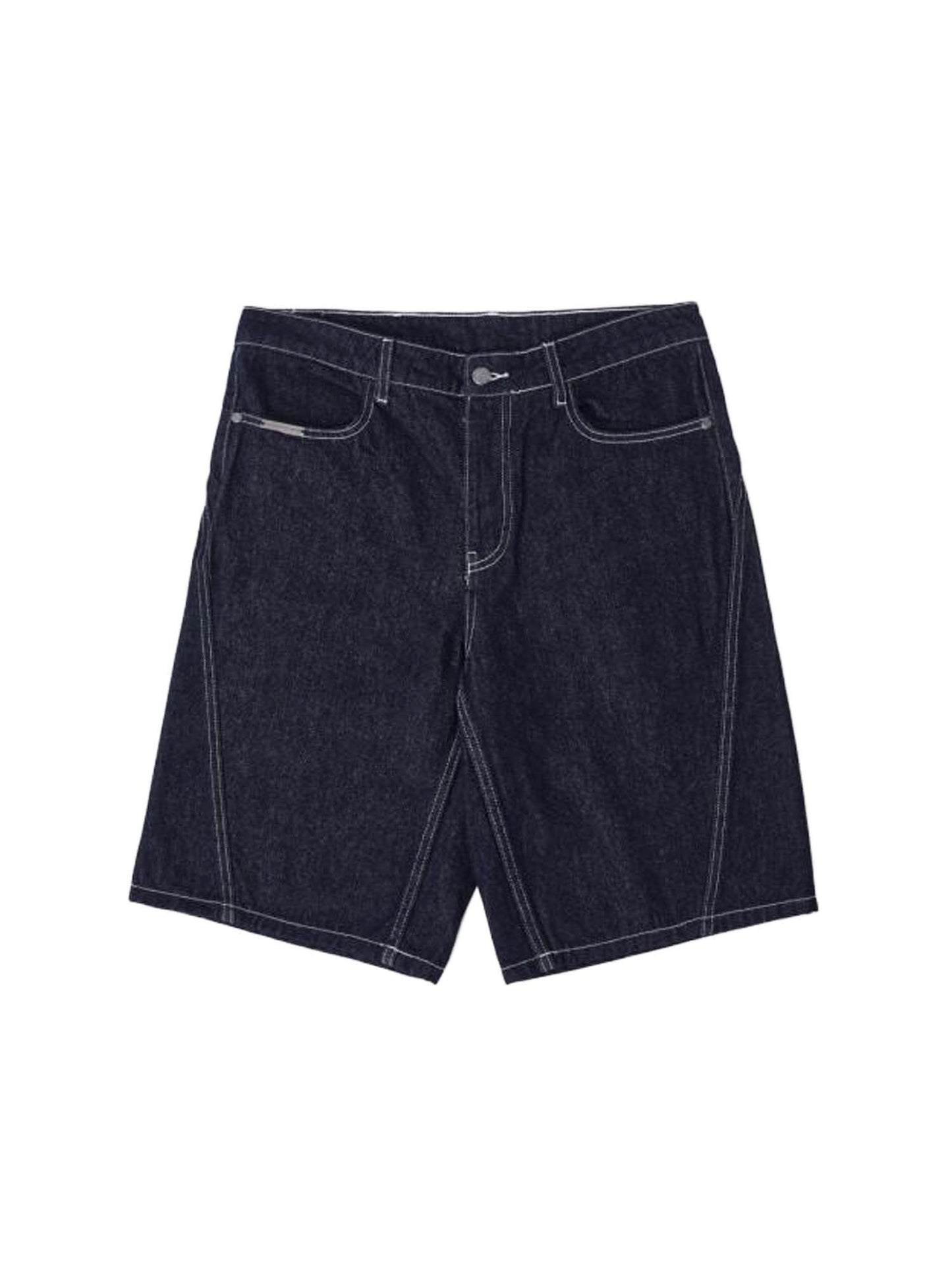 Project X Paris Shorts in Denim Blu