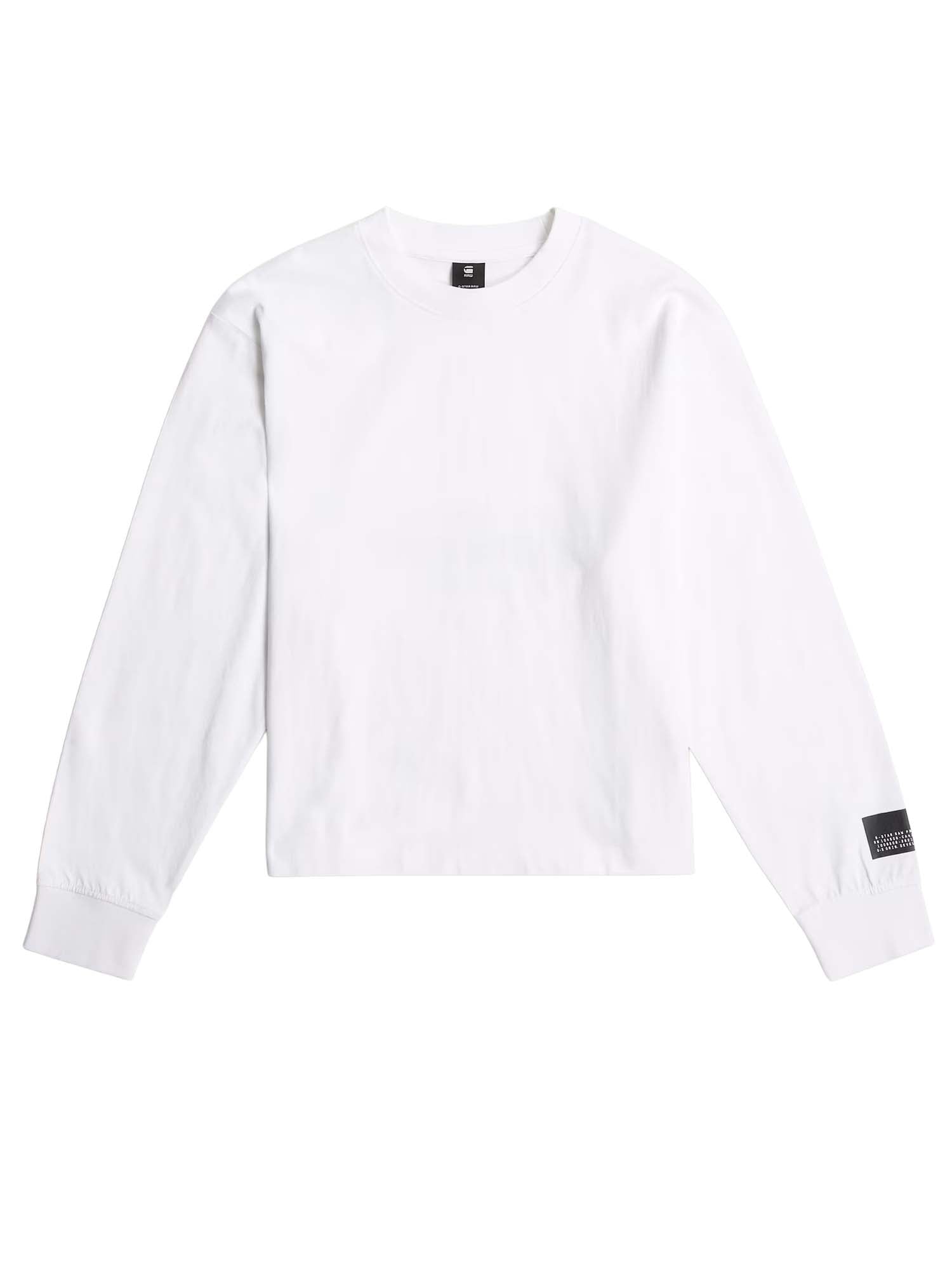 G-star T-Shirt Back Graphic Relaxed Bianco