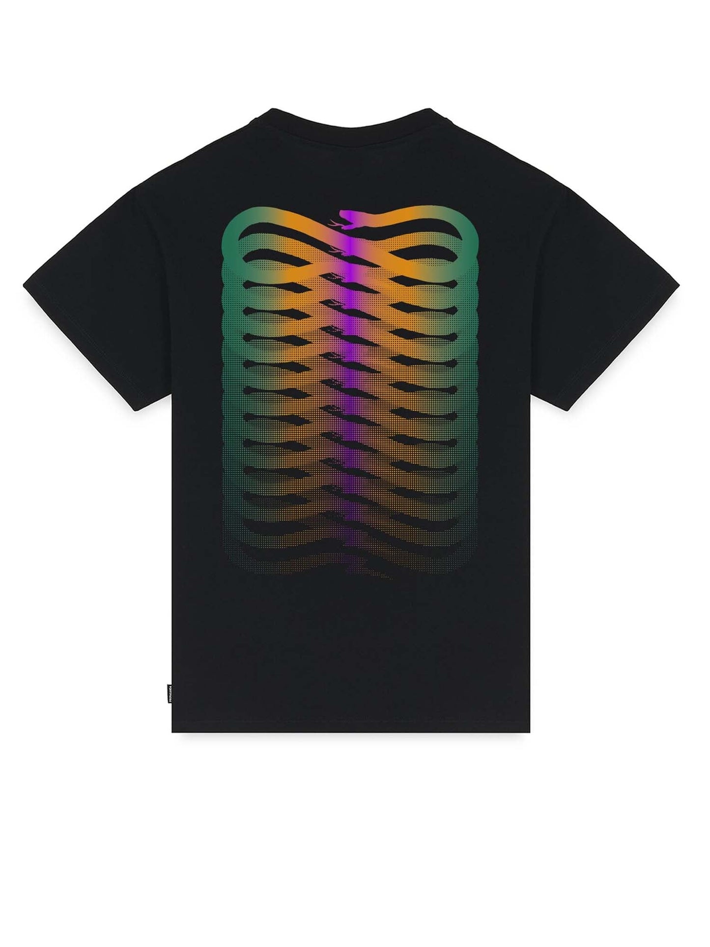 Propaganda Ribs Gradient Tee Nero