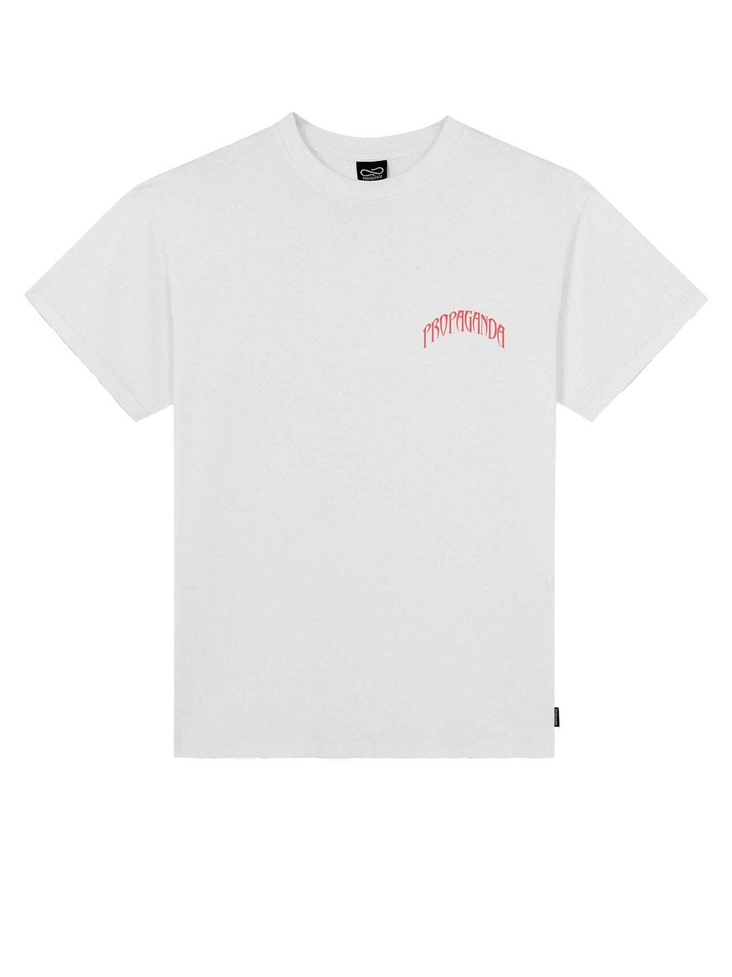 Propaganda Triangle Doberman Tee Bianco