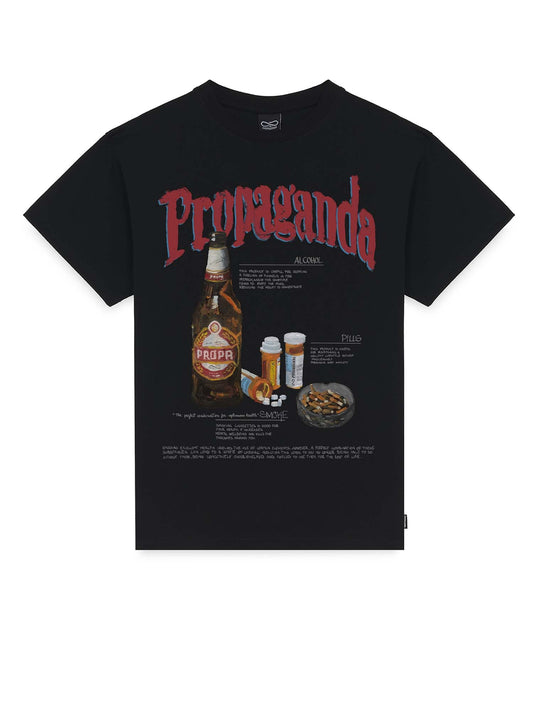 Propaganda Habits Tee Nero