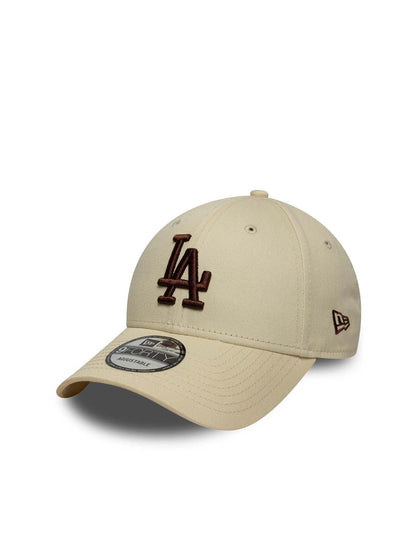 New Era Cappello 9FORTY LA Dodgers MLB League Essential Beige