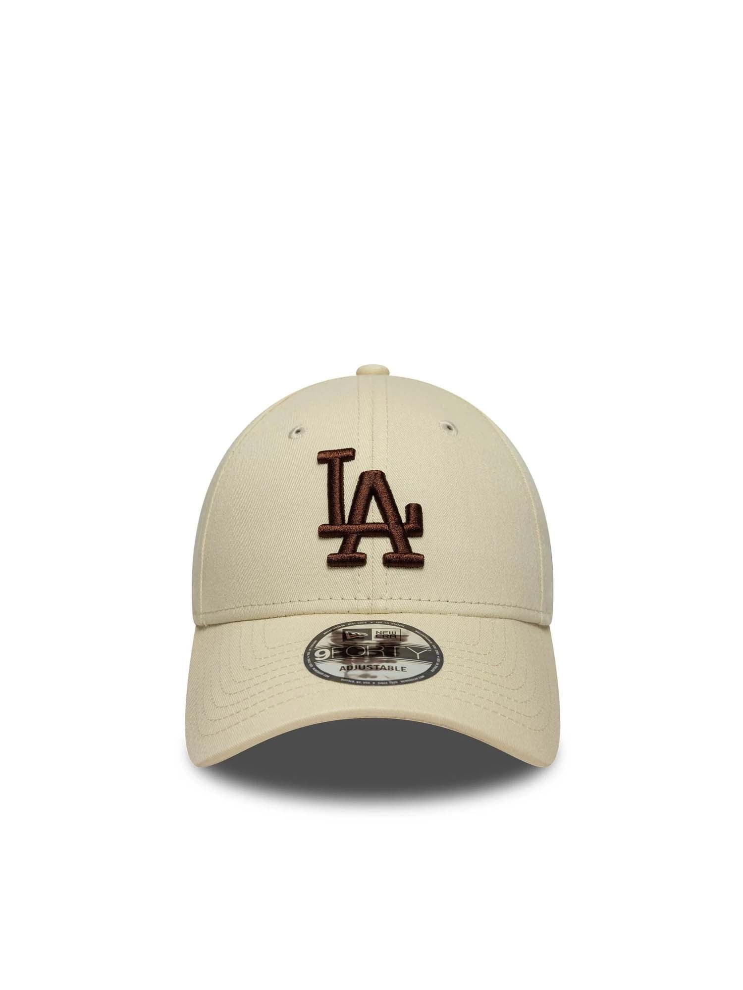 New Era Cappello 9FORTY LA Dodgers MLB League Essential Beige