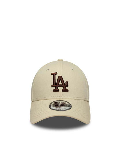 New Era Cappello 9FORTY LA Dodgers MLB League Essential Beige