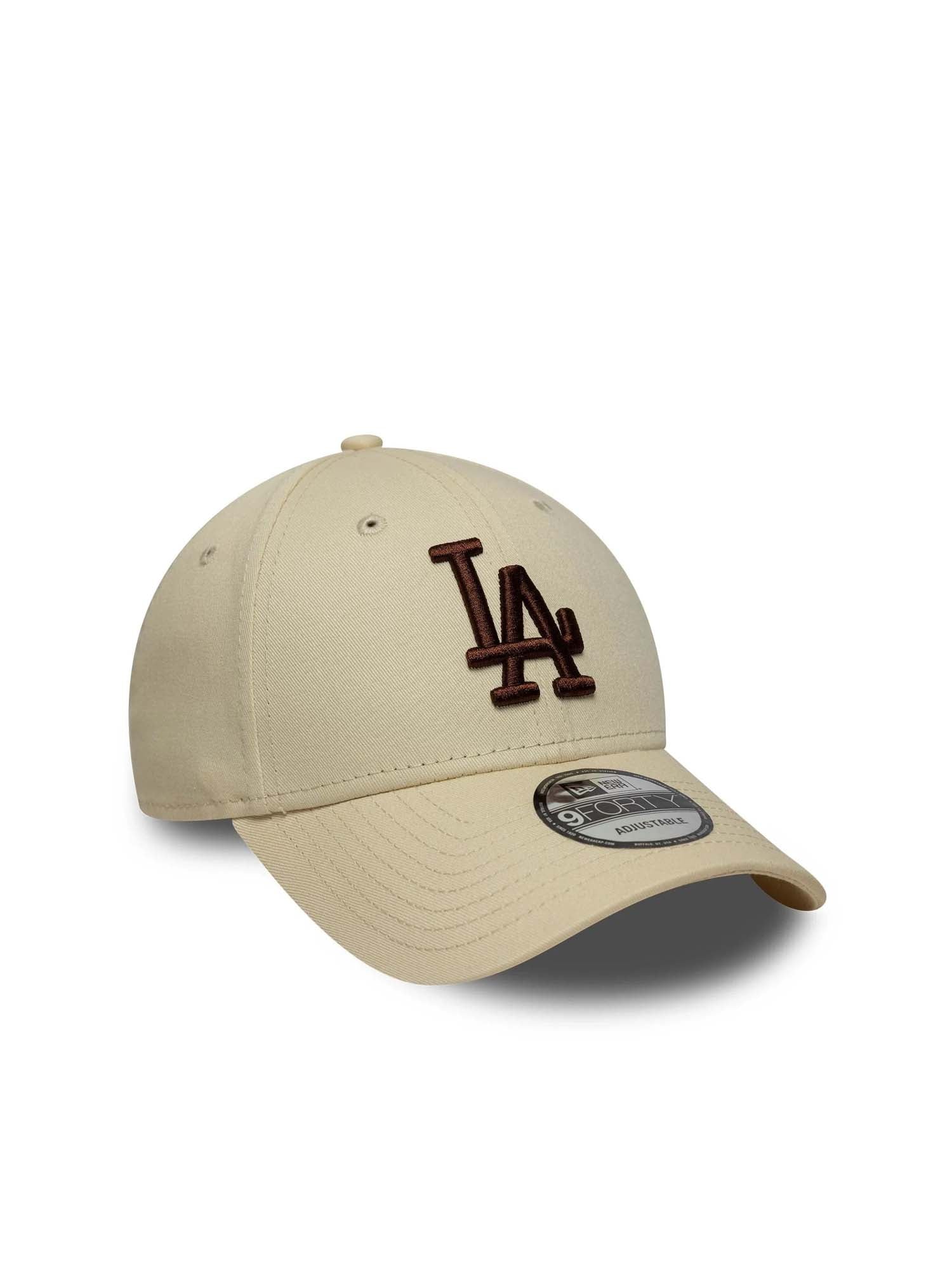 New Era Cappello 9FORTY LA Dodgers MLB League Essential Beige