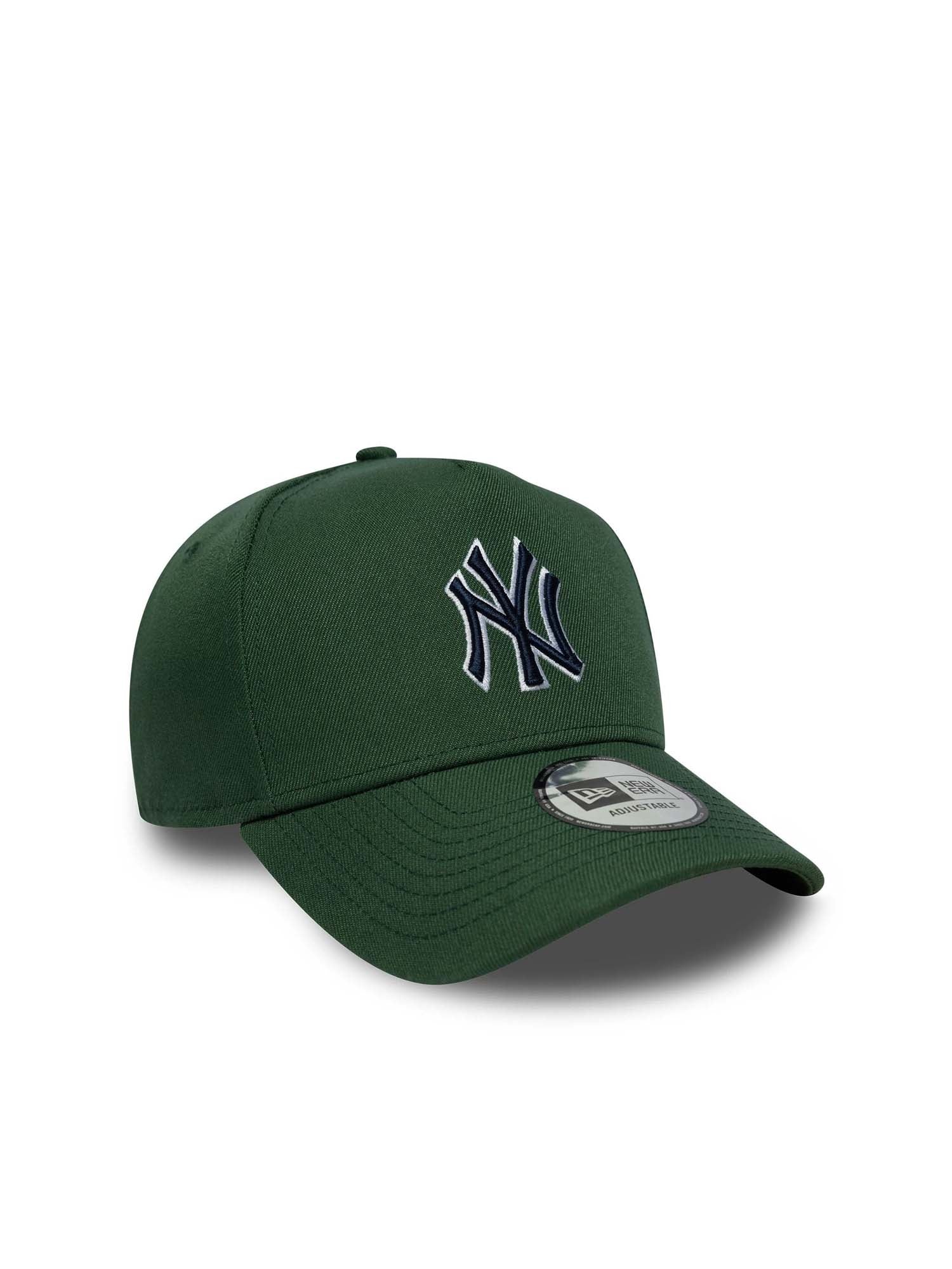 New Era Cappellino 9FORTY E-Frame New York Yankees MLB Outline Script Verde