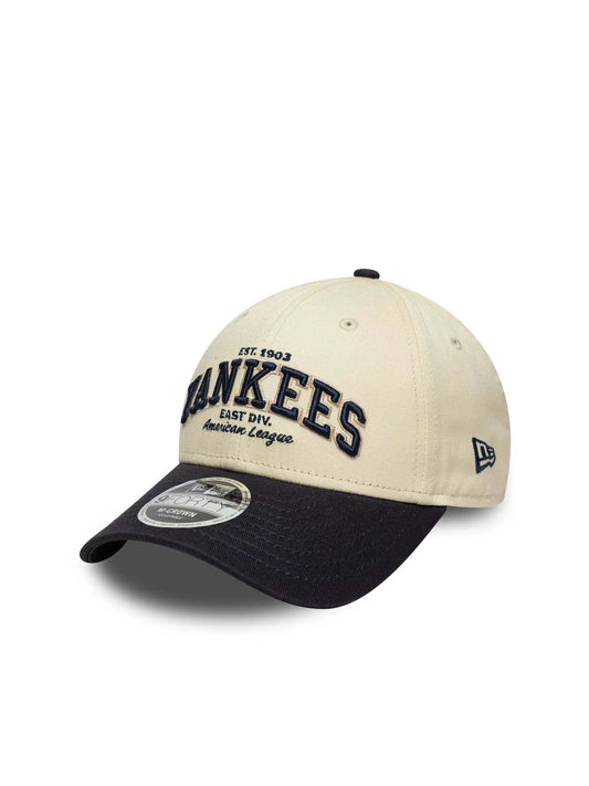 New Era Cappellino 9FORTY M-Crown New York Yankees MLB Wordmark Blu