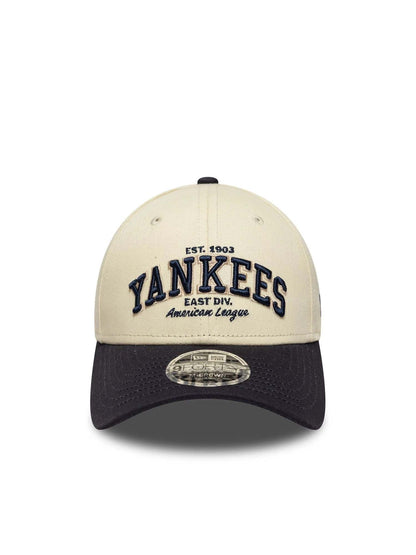 New Era Cappellino 9FORTY M-Crown New York Yankees MLB Wordmark Blu