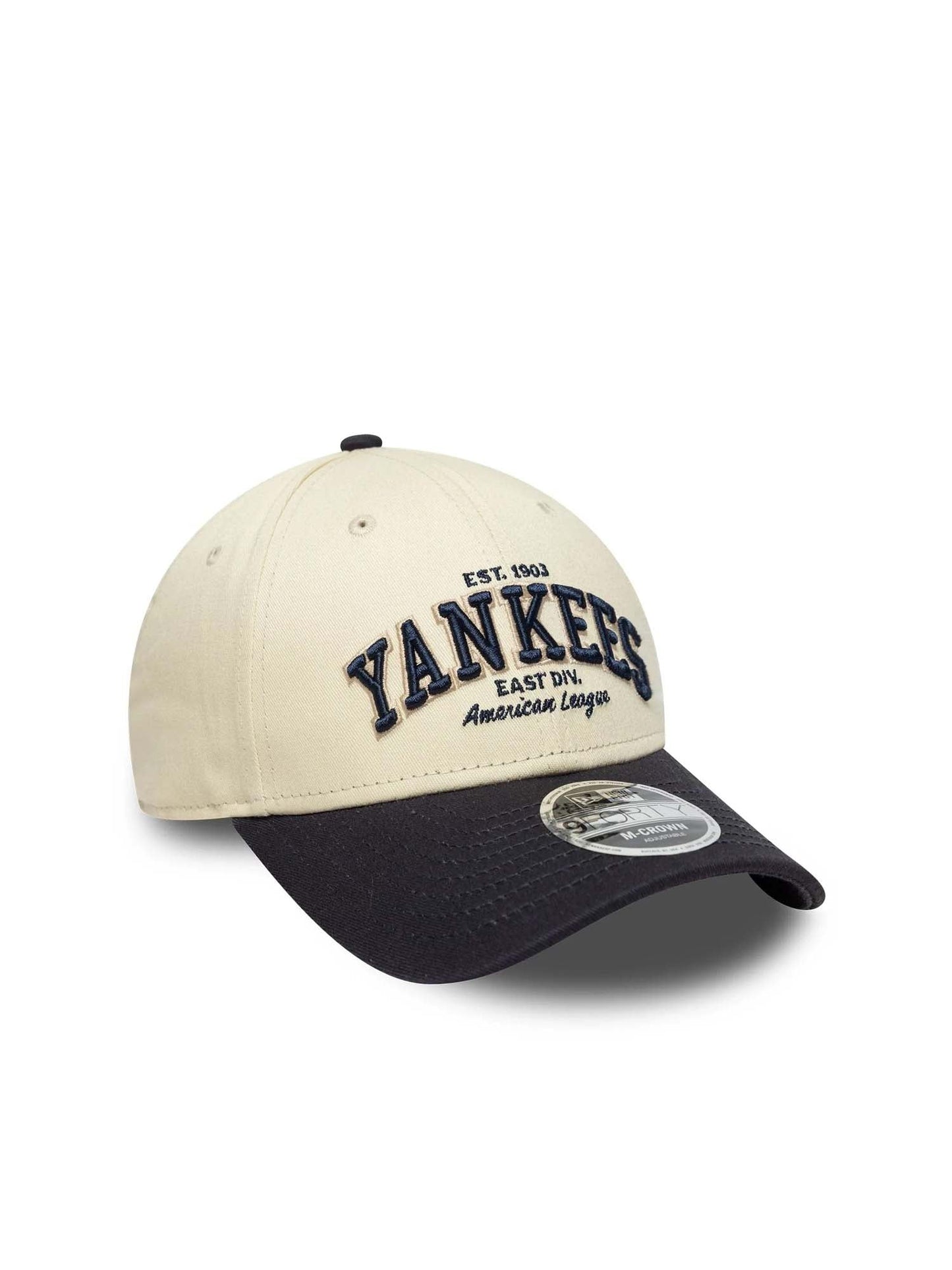 New Era Cappellino 9FORTY M-Crown New York Yankees MLB Wordmark Blu
