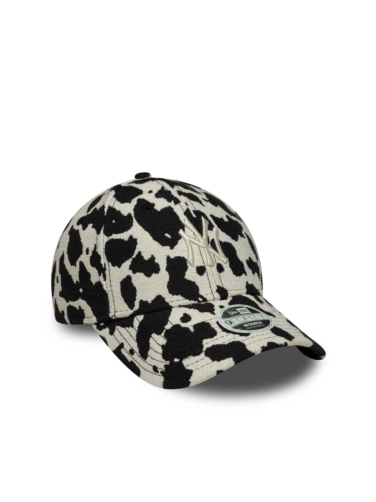 New Era Cappellino 9FORTY New York Yankees MLB Cow Midi Donna Bianco