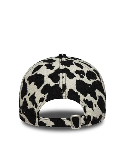 New Era Cappellino 9FORTY New York Yankees MLB Cow Midi Donna Bianco