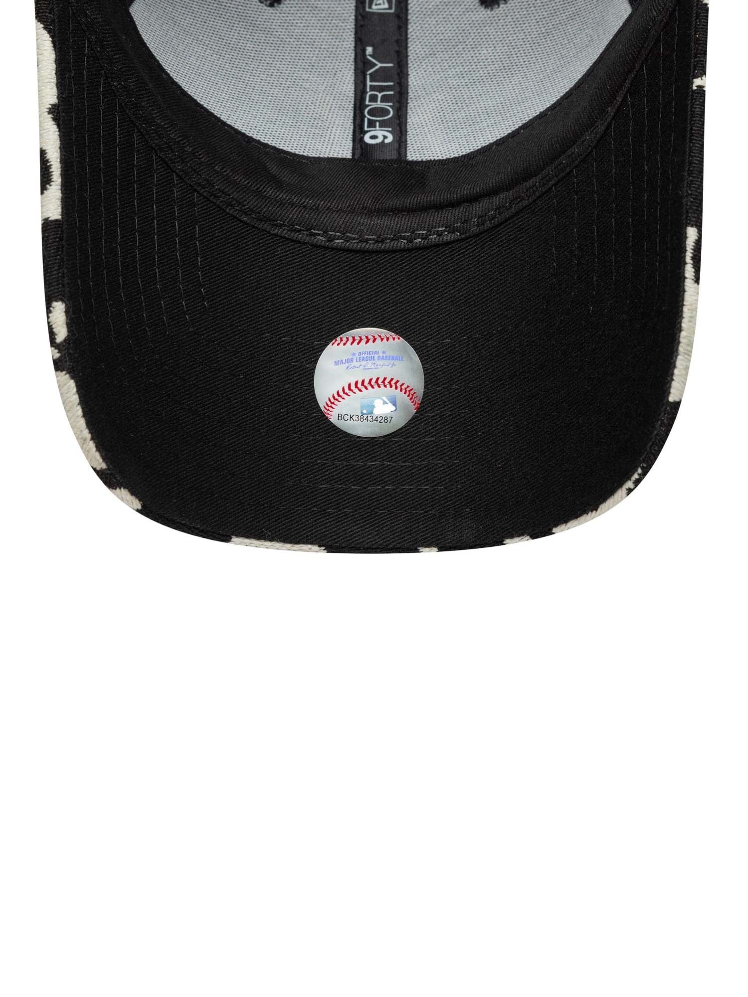 New Era Cappellino 9FORTY New York Yankees MLB Cow Midi Donna Bianco