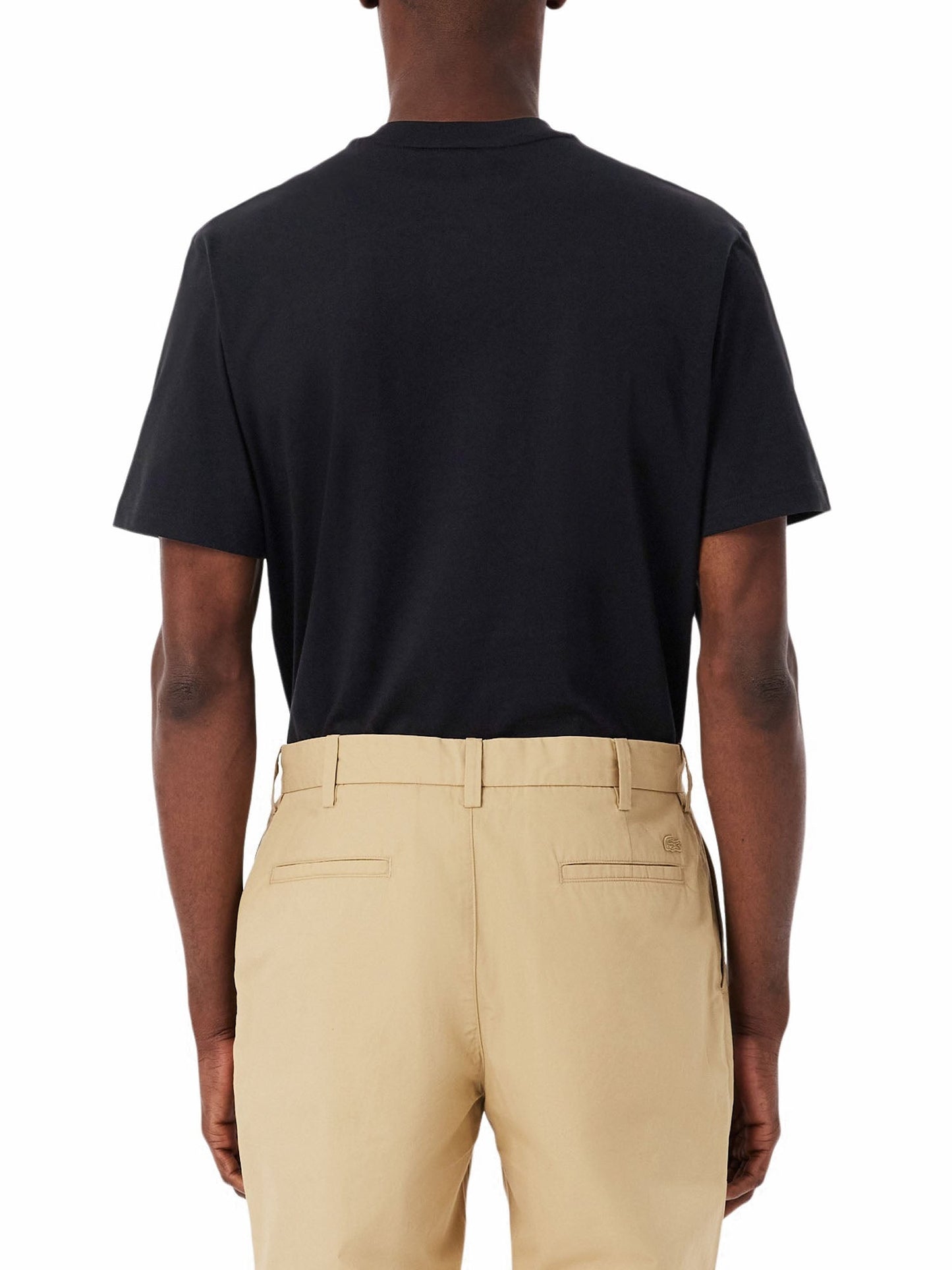 Lacoste T-shirt in cotone Nero