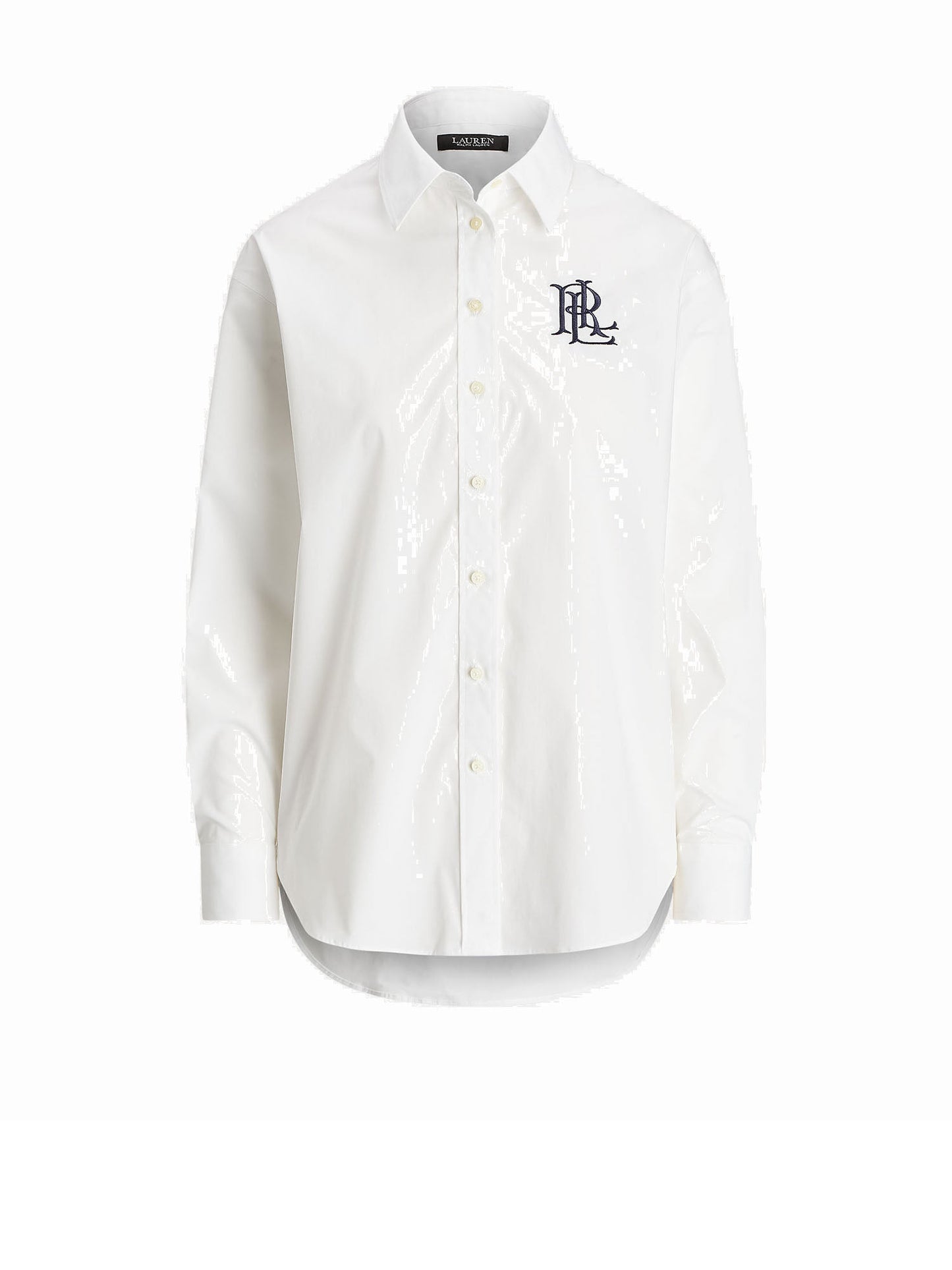 Lauren Ralph Lauren Camicia in cotone stretch Bianco