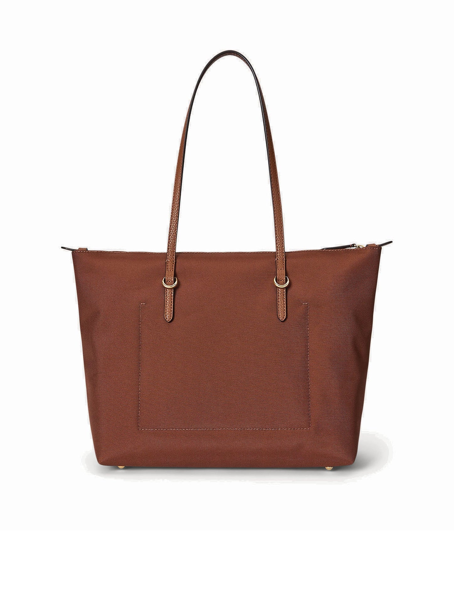 Lauren Ralph Lauren Borsa Keaton Tote Medium Marrone