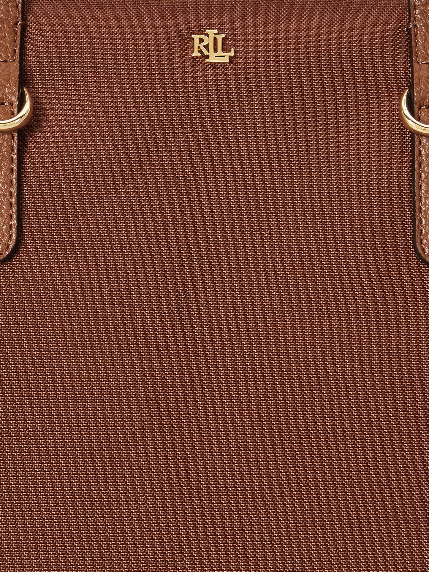 Lauren Ralph Lauren Borsa Keaton Tote Medium Marrone