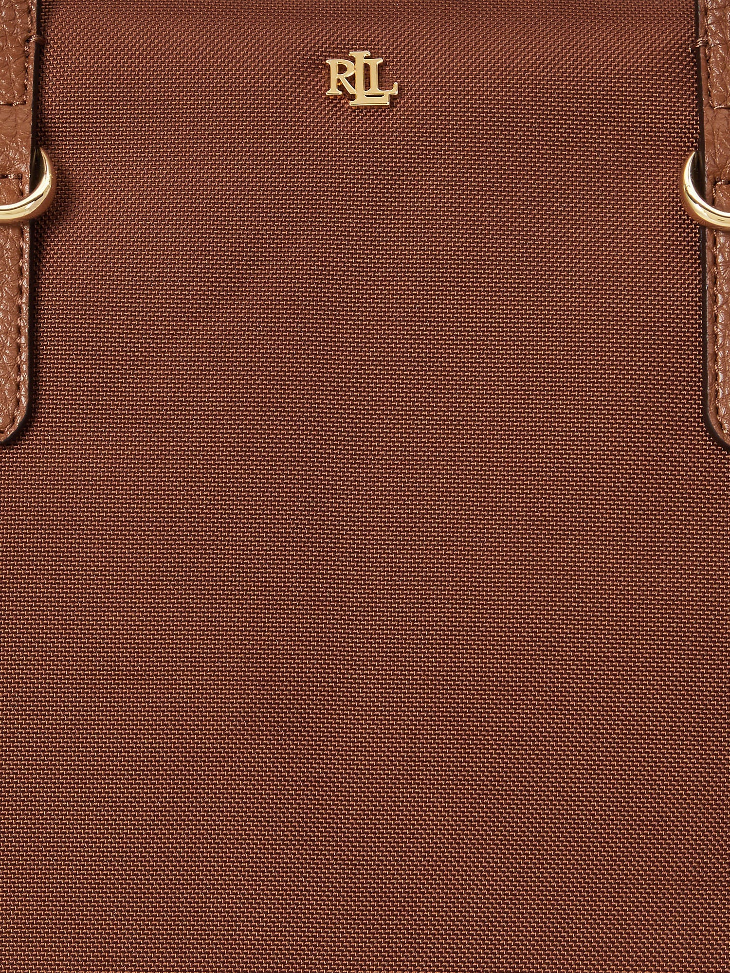 Lauren Ralph Lauren Borsa Keaton Tote Medium Marrone