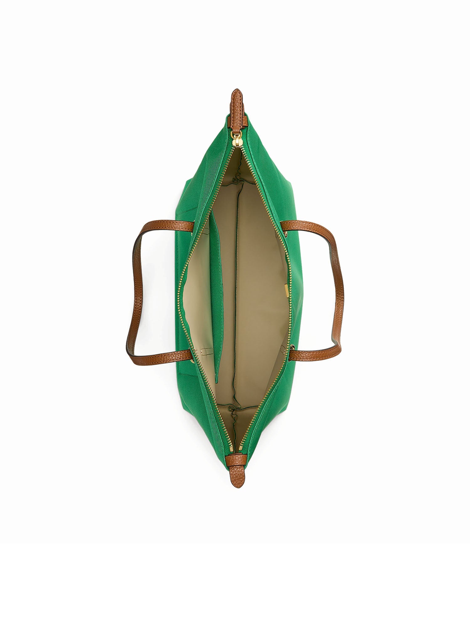 Lauren Ralph Lauren Borsa Keaton Tote Medium Verde