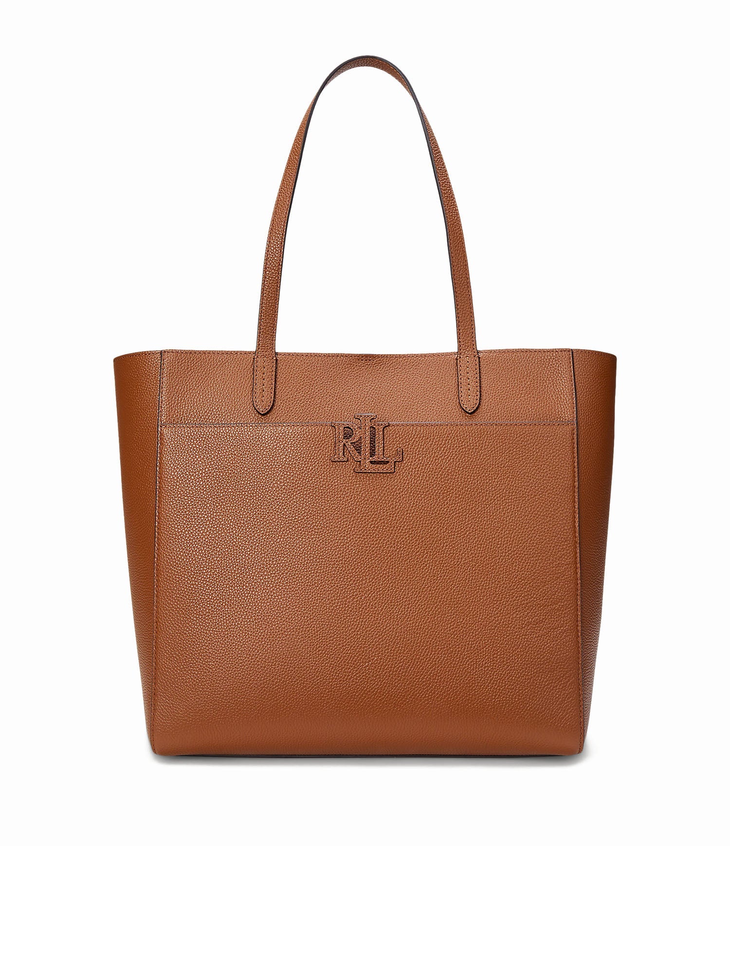 Lauren Ralph Lauren Borsa Cmryn Tote Large Marrone
