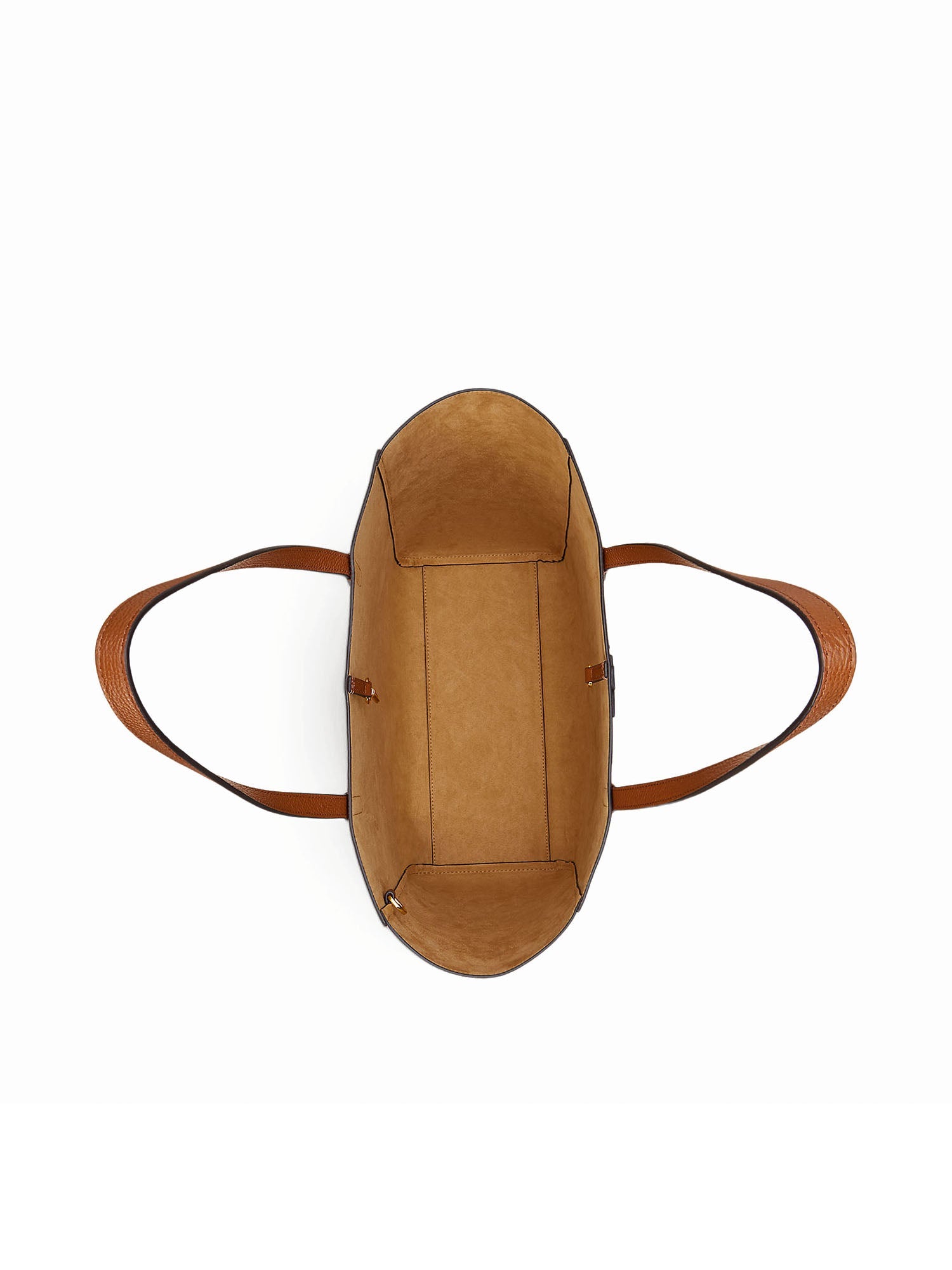 Lauren Ralph Lauren Borsa Cmryn Tote Large Marrone