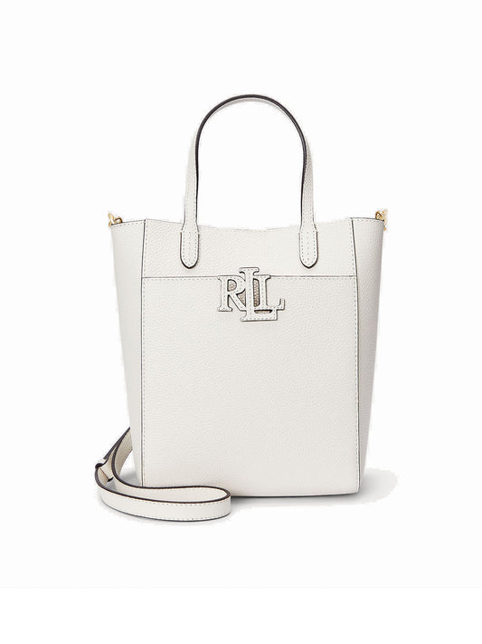 Lauren Ralph Lauren Borsa CMryn Tote Small Bianco