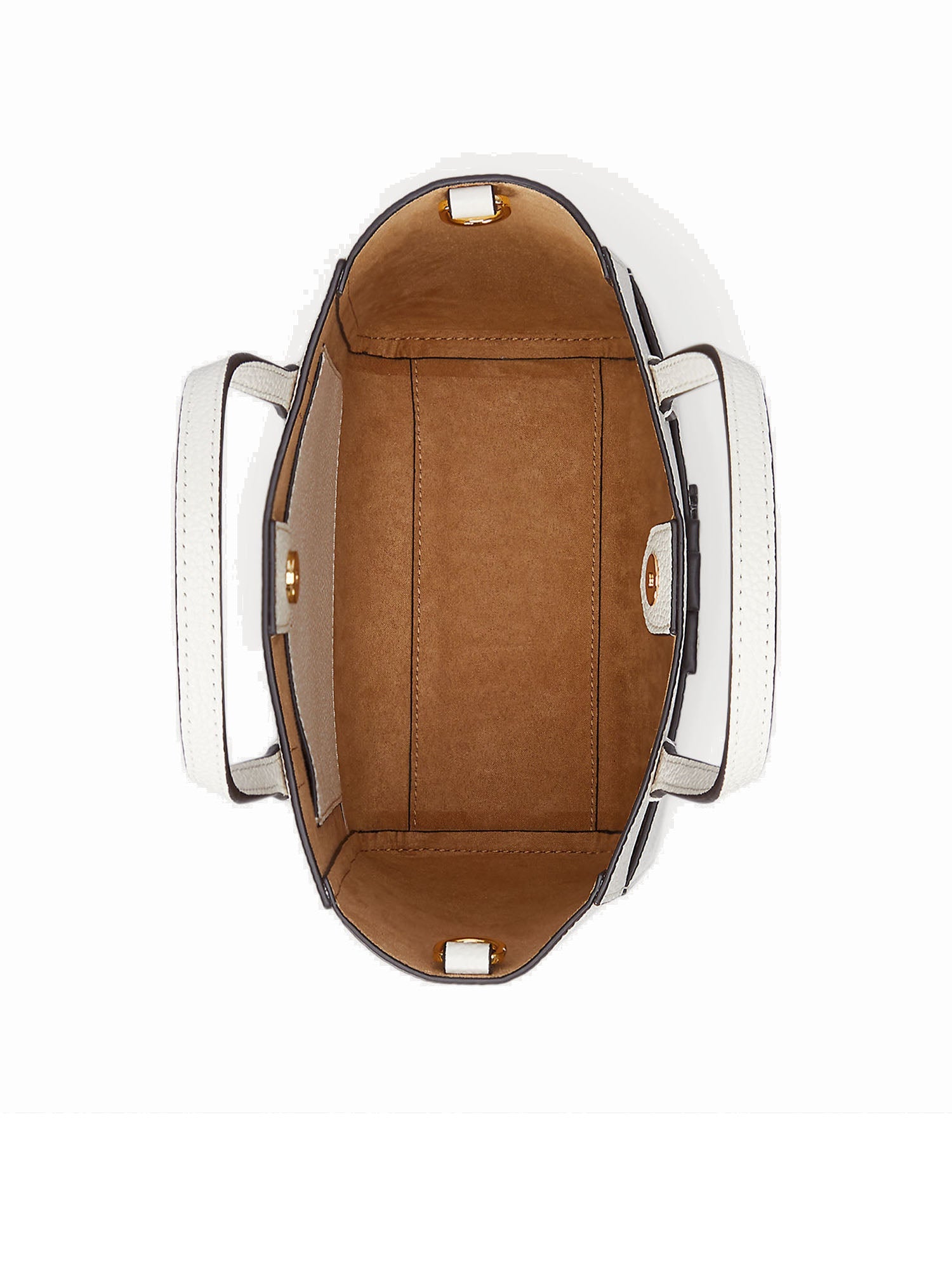 Lauren Ralph Lauren Borsa CMryn Tote Small Bianco