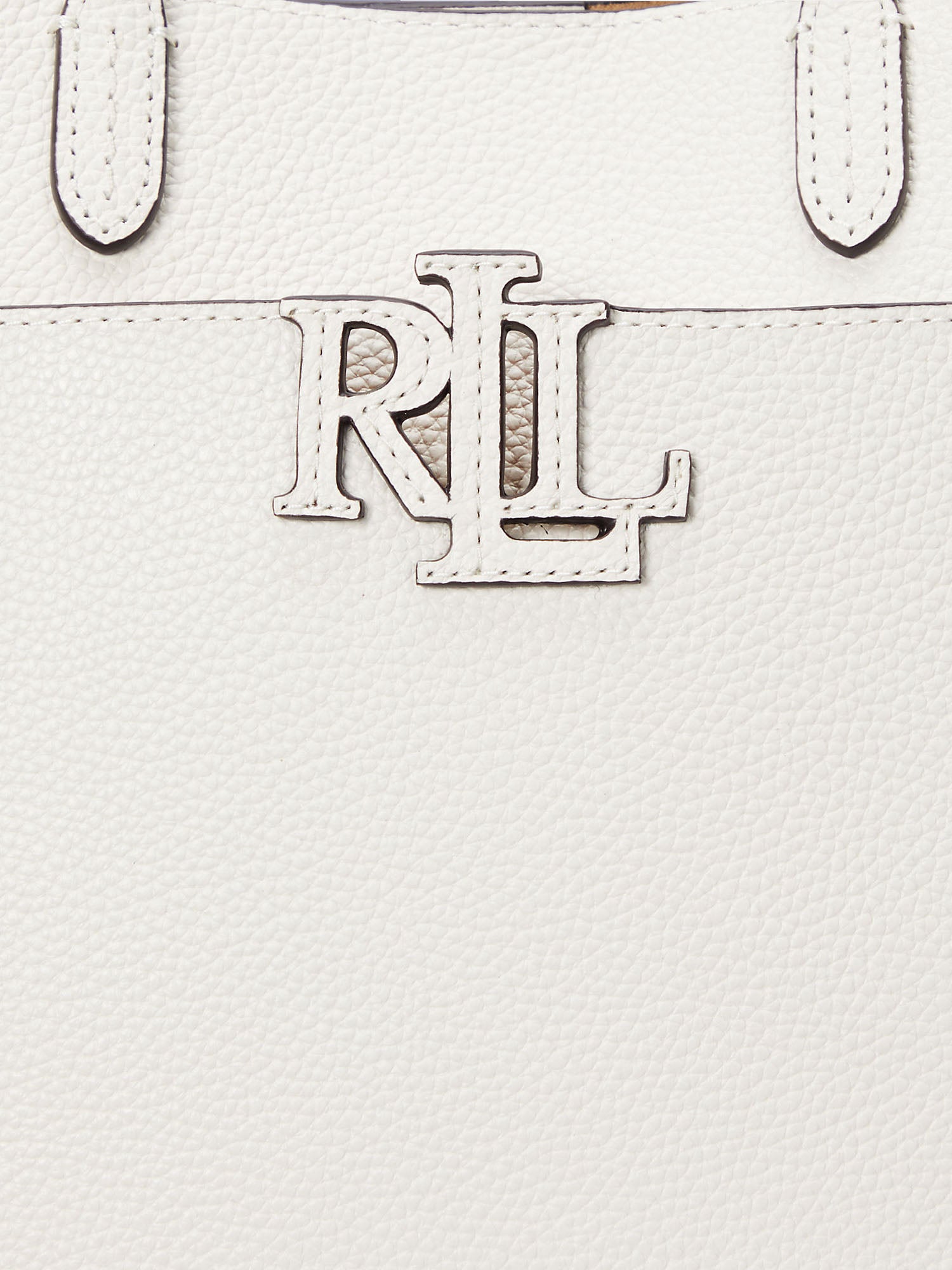 Lauren Ralph Lauren Borsa CMryn Tote Small Bianco