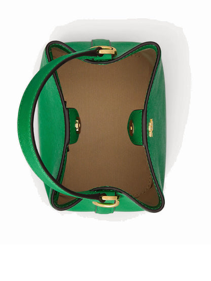 Lauren Ralph Lauren Borsa Bucket Small Verde