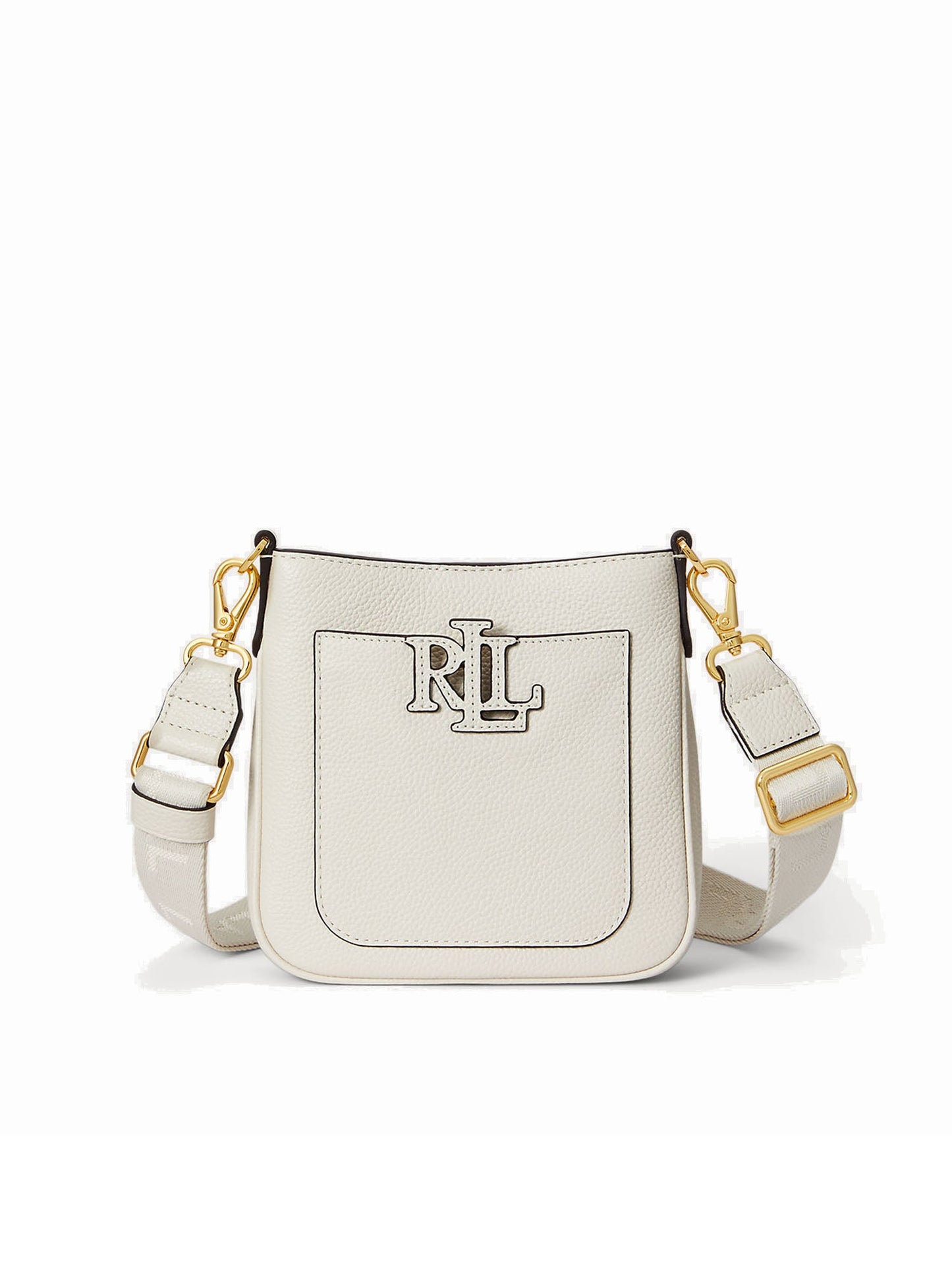 Lauren Ralph Lauren Borsa Cameryn Crossbody Small Bianco