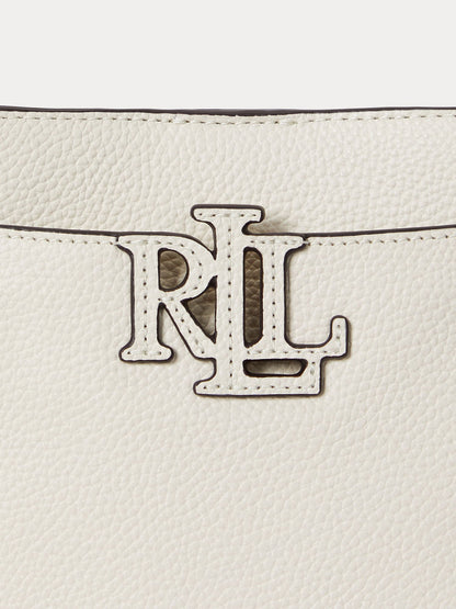 Lauren Ralph Lauren Borsa Cameryn Crossbody Small Bianco