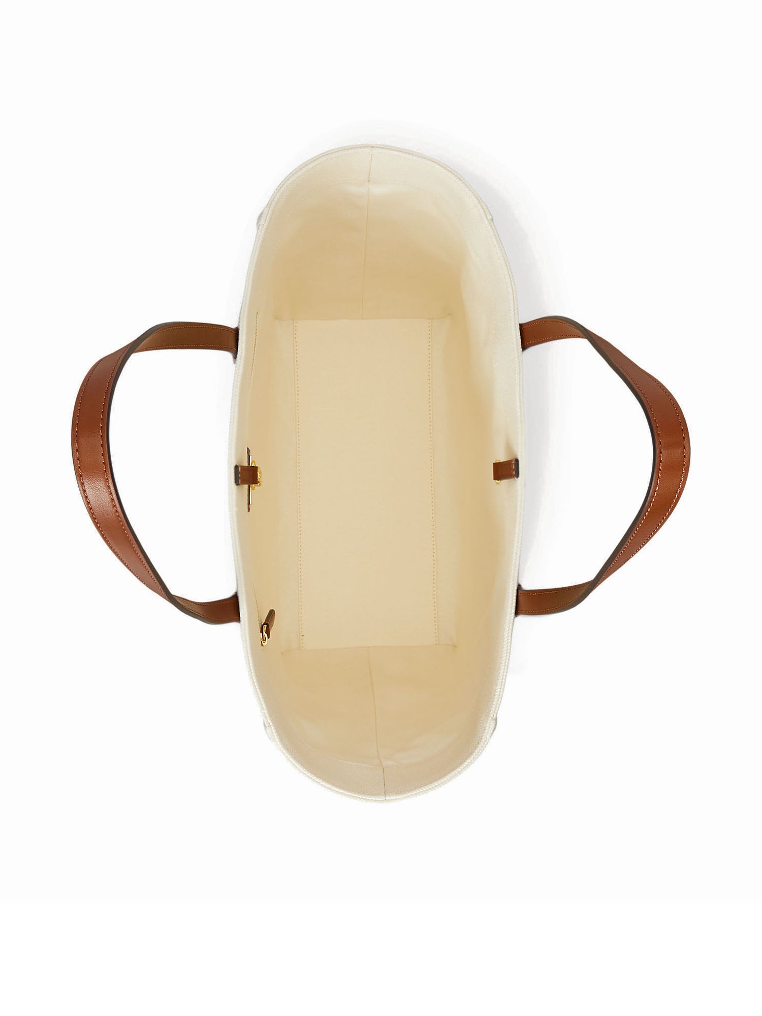 Lauren Ralph Lauren Cmryn Tote Large Bianco