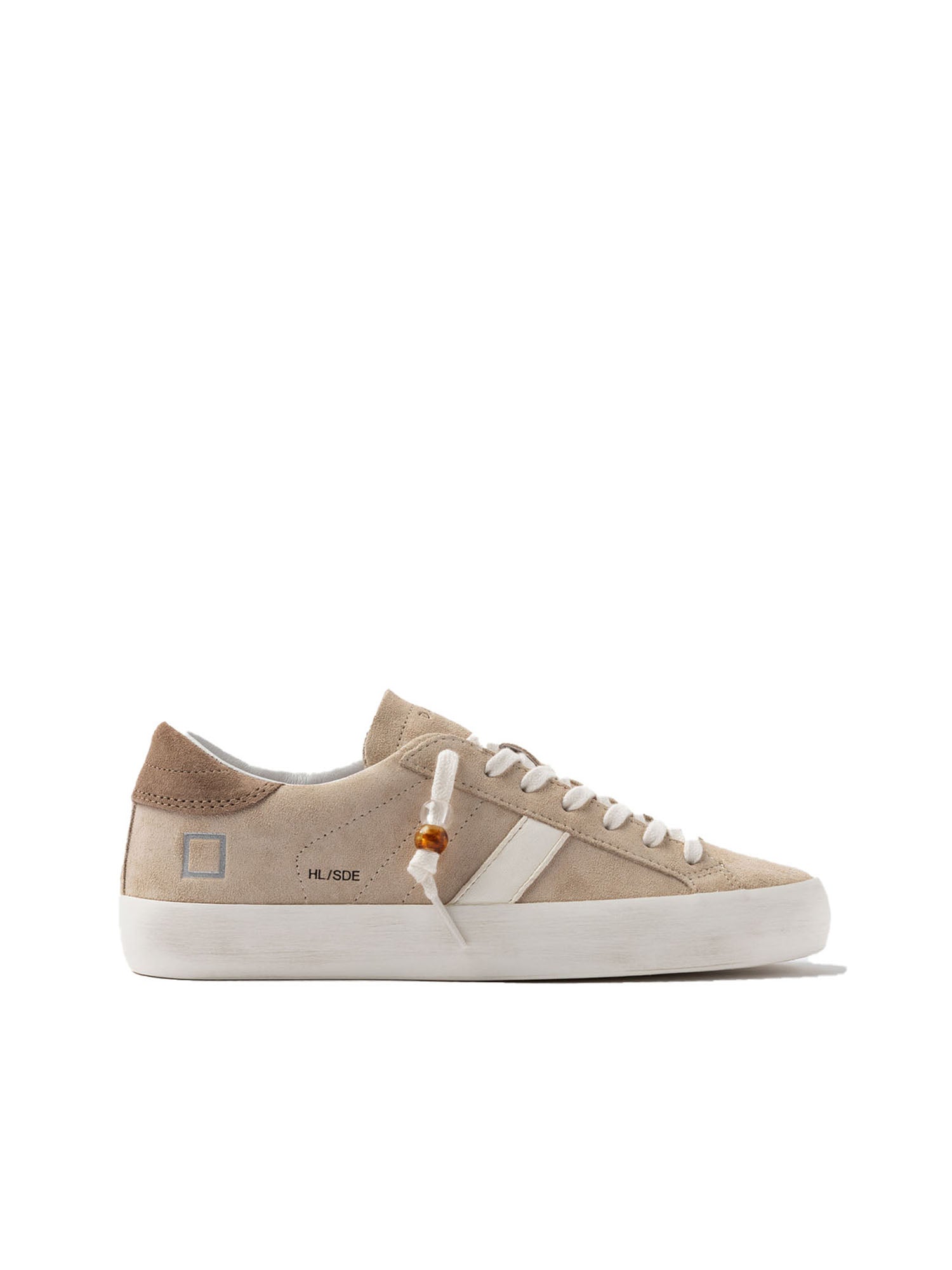 D.a.t.e. Hill Low Suede Beige