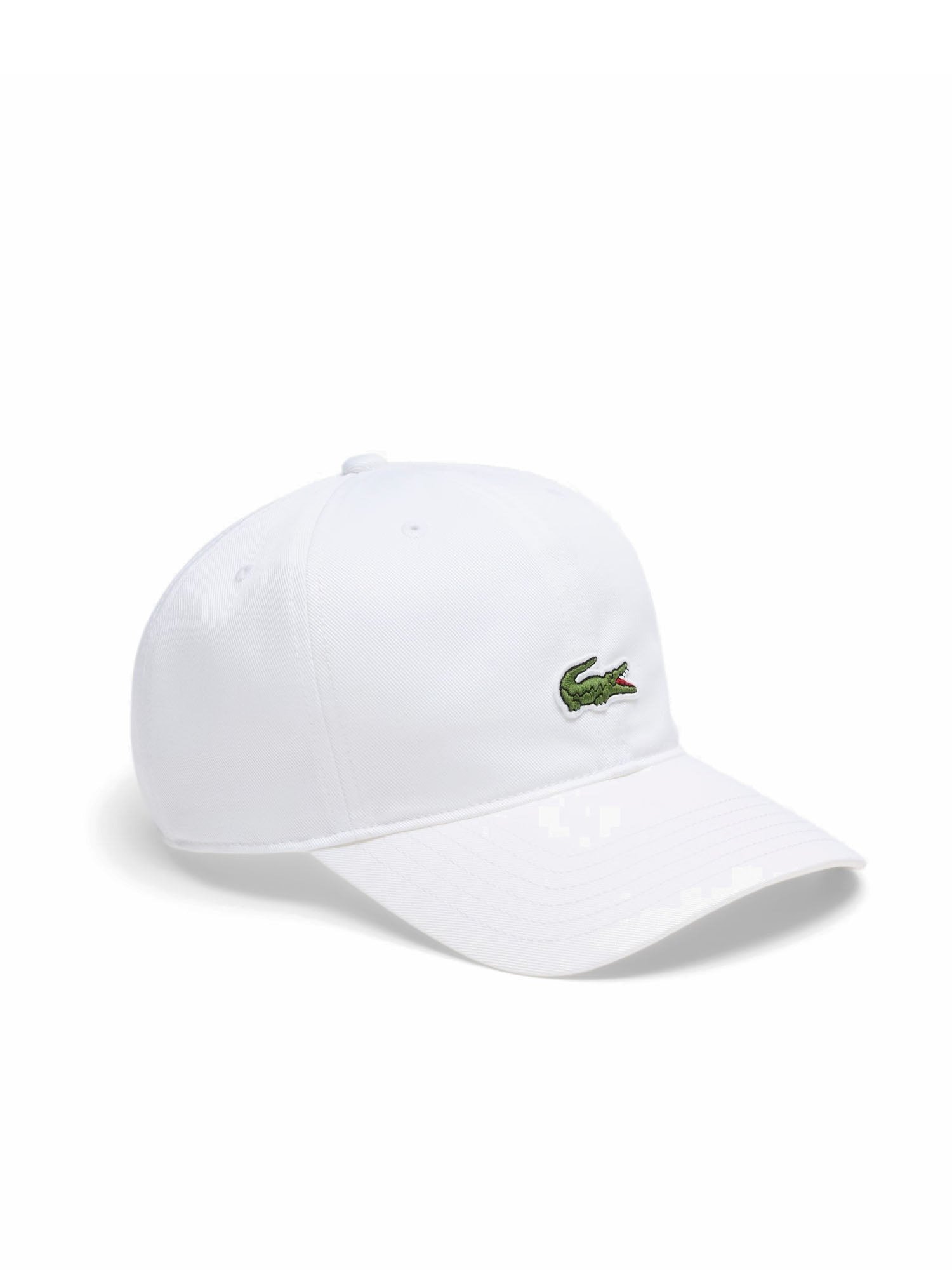 Lacoste Cappellino in twill di cotone Bianco