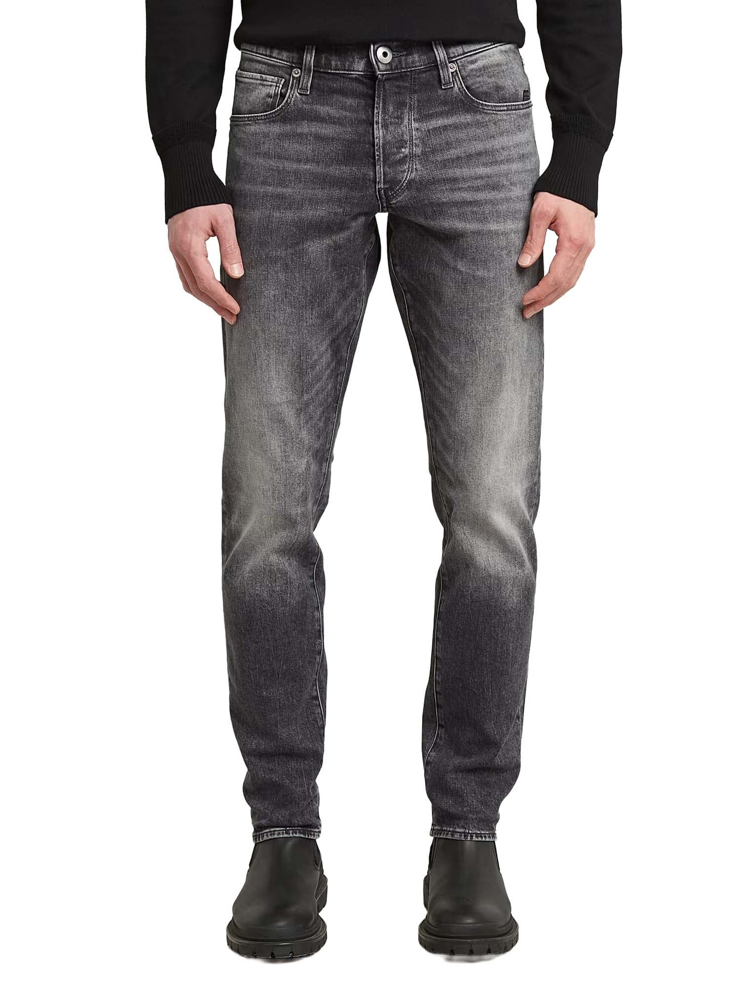 G-star Jeans 3301 Regular Tapered Grigio