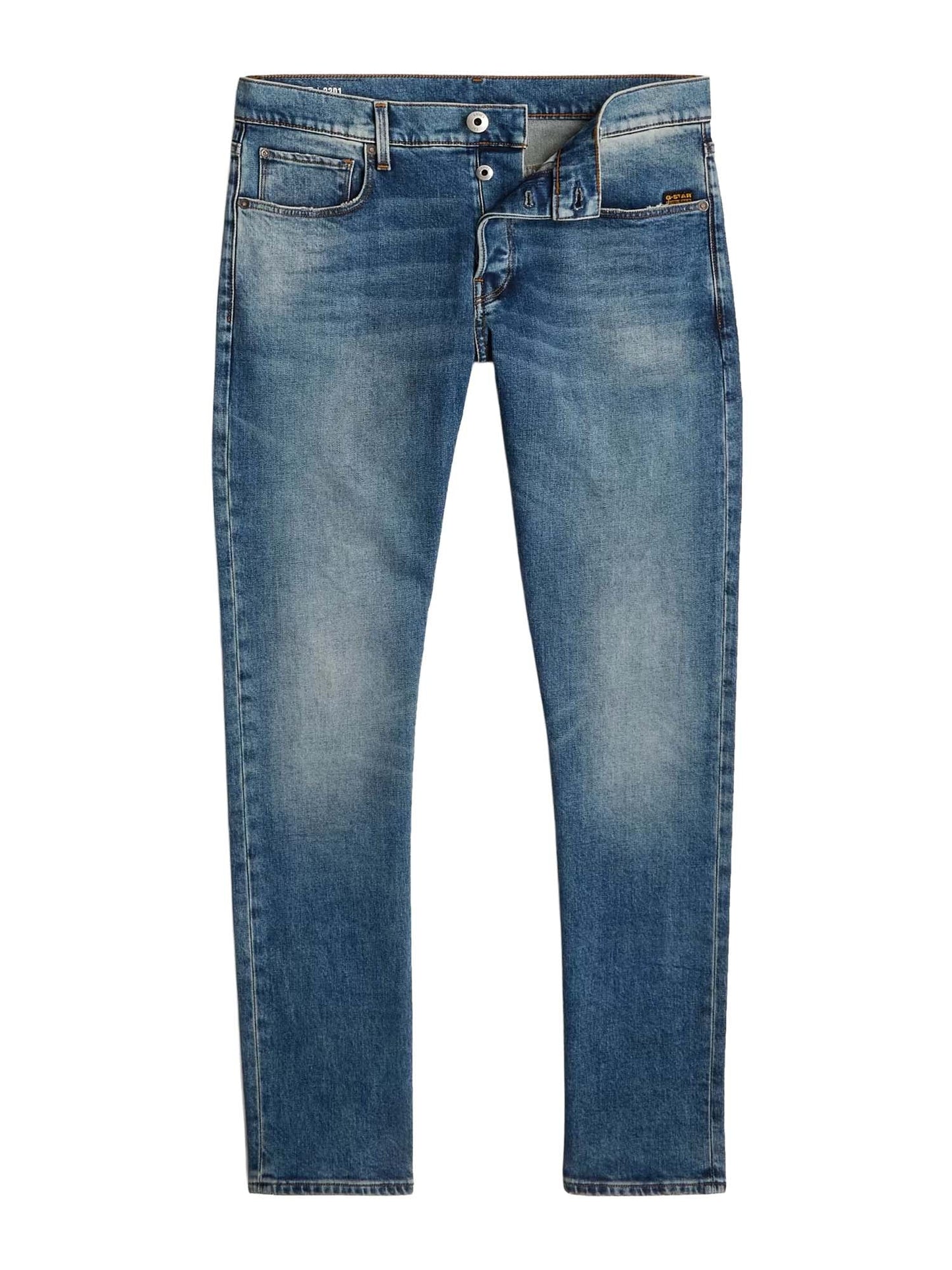 G-star Jeans 3301 Regular Tapered Azzurro