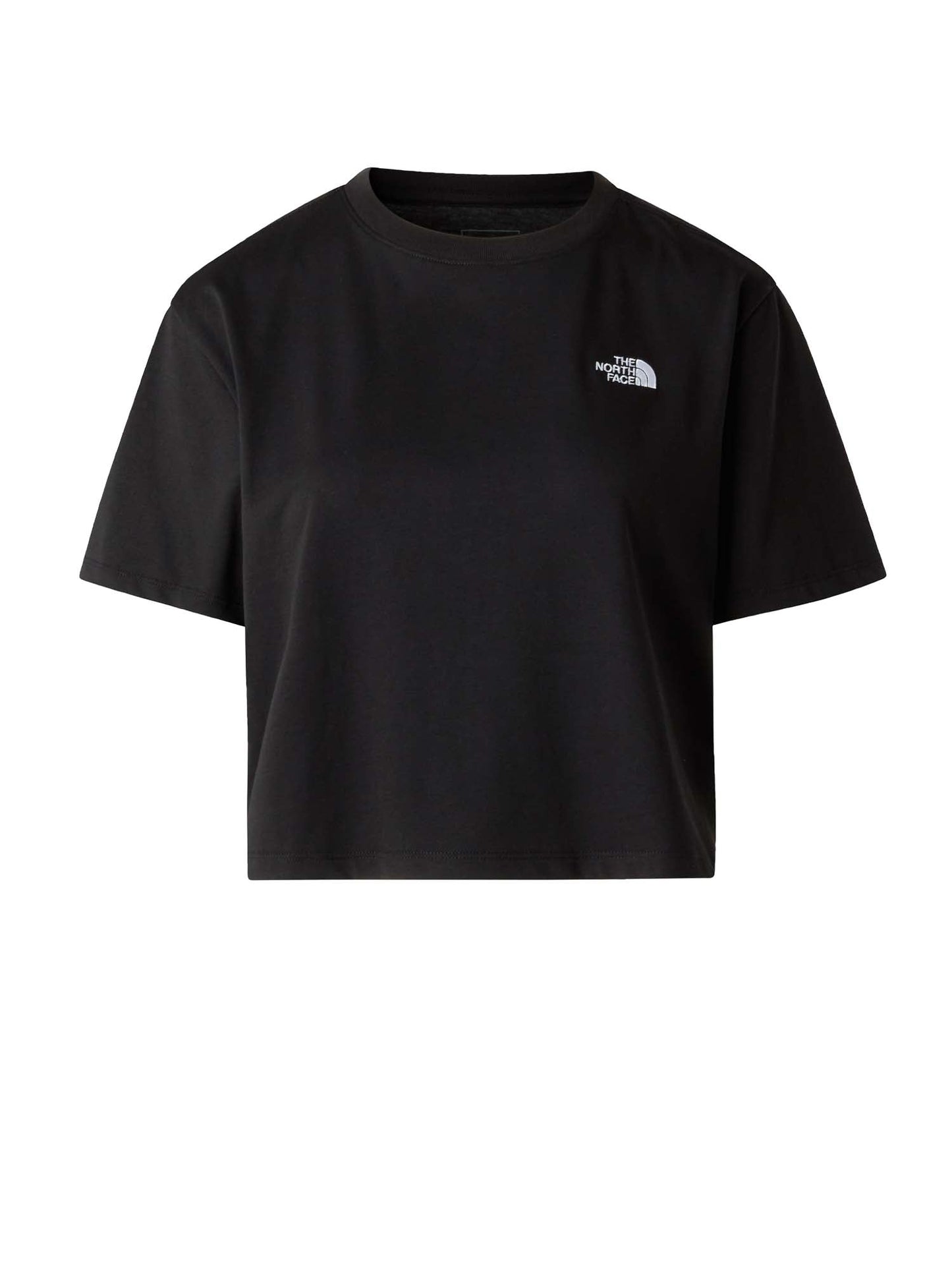 The North Face T-shirt Evolution Simple Dome Cropped Relaxed da donna Nero