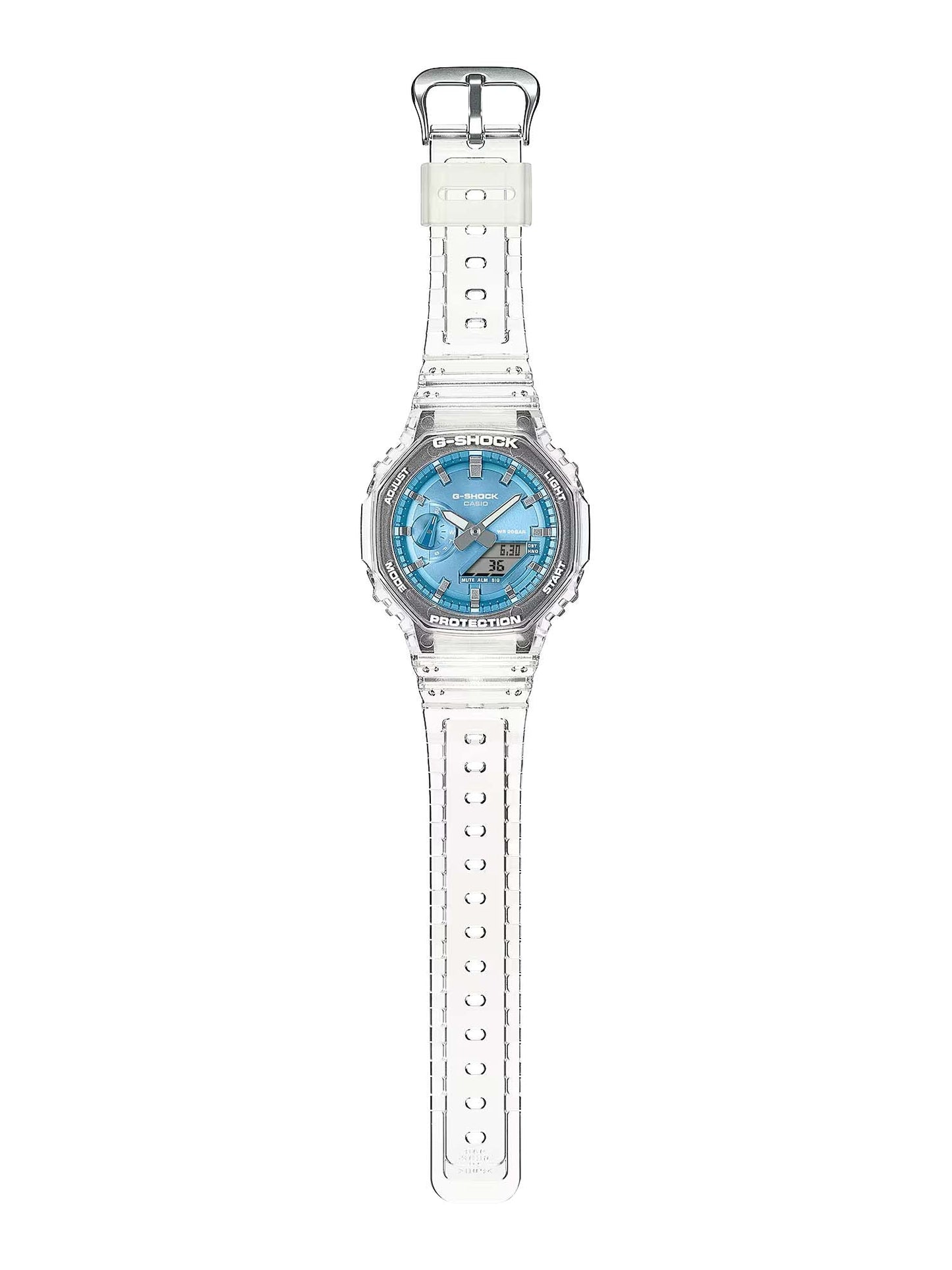 Casio Orologio GA-2100BM-7A8 Azzurro