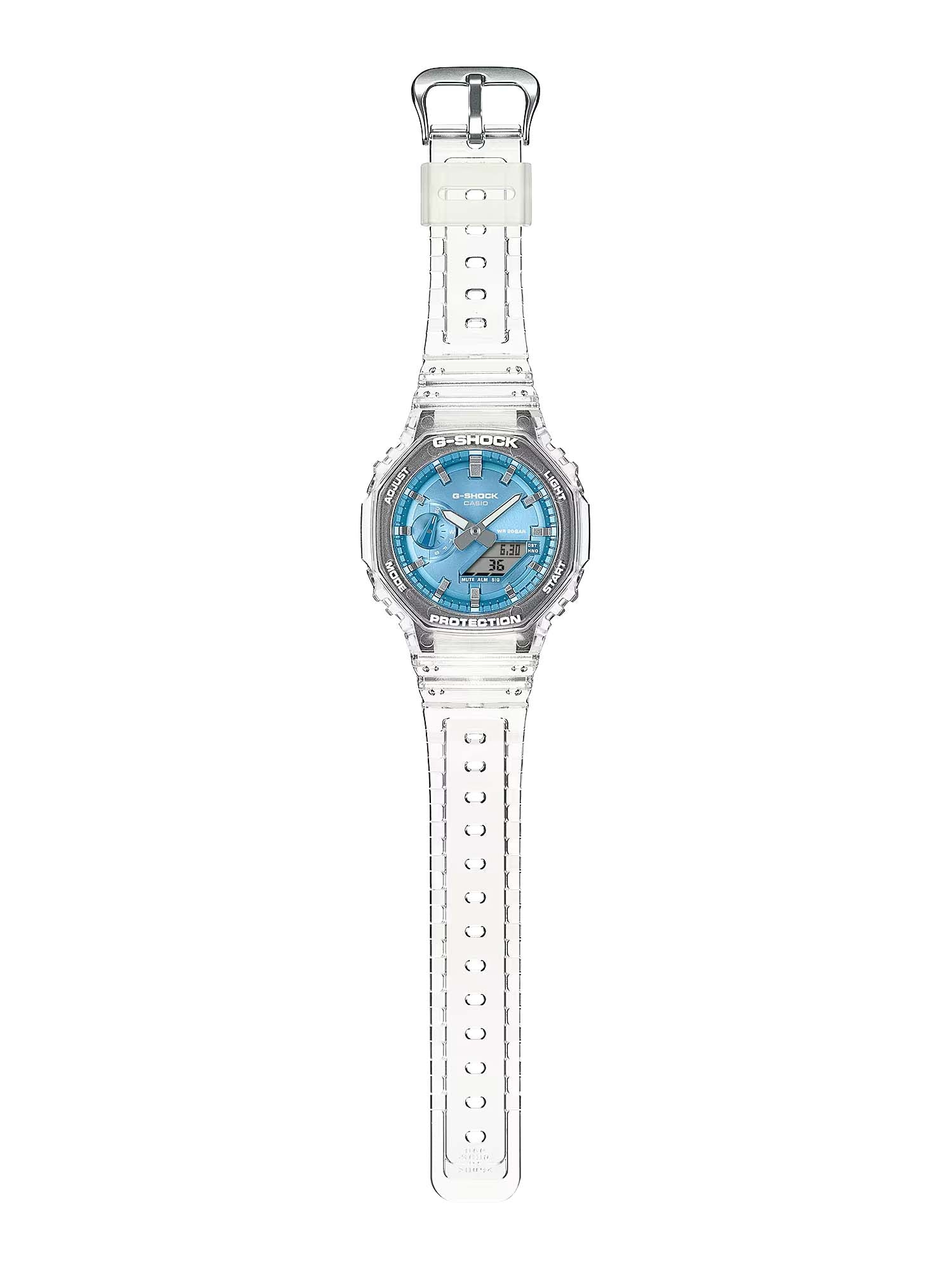 Casio Orologio GA-2100BM-7A8 Azzurro