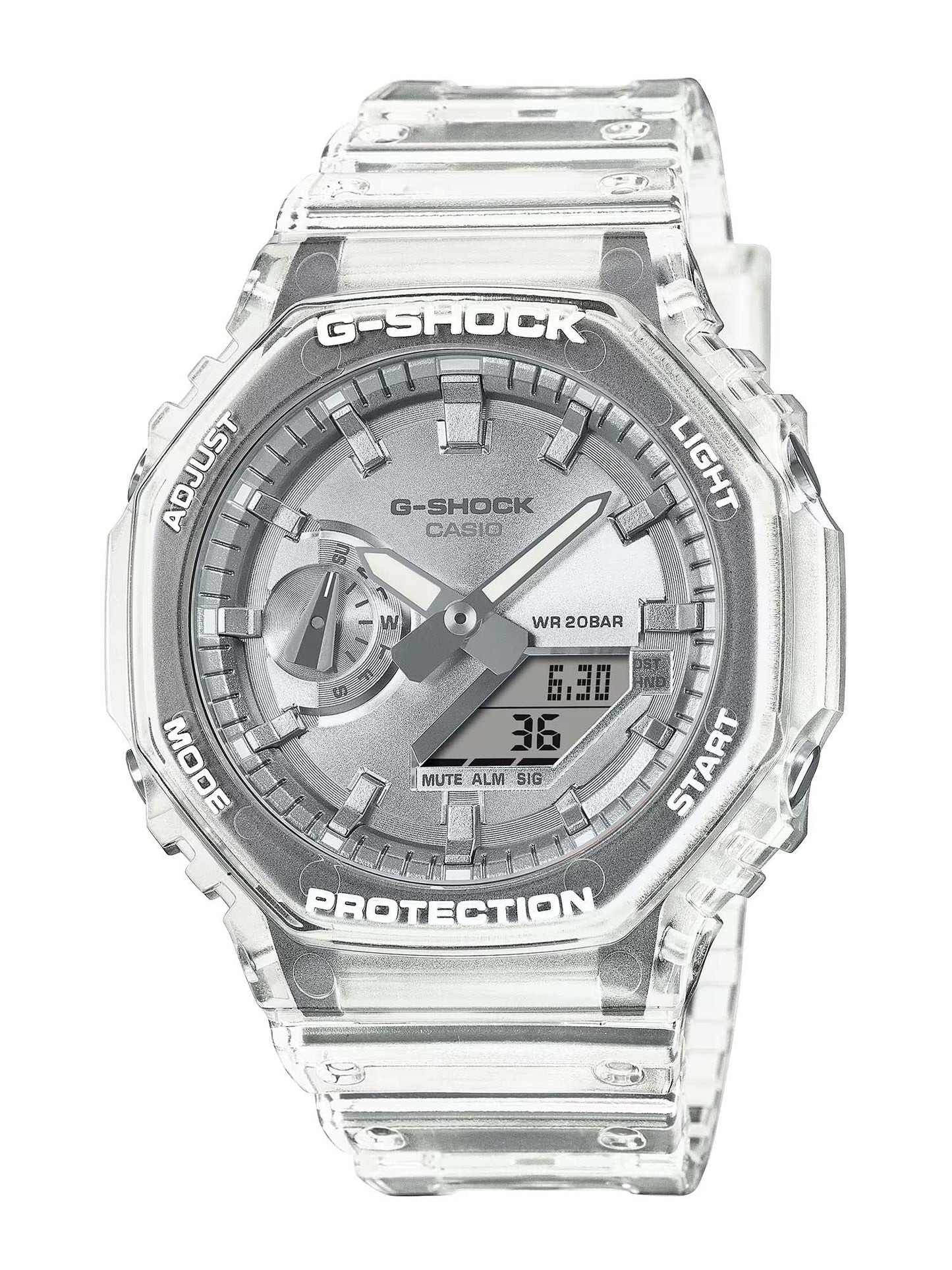 Casio Orologio GA-2100BM-7A8 Argento