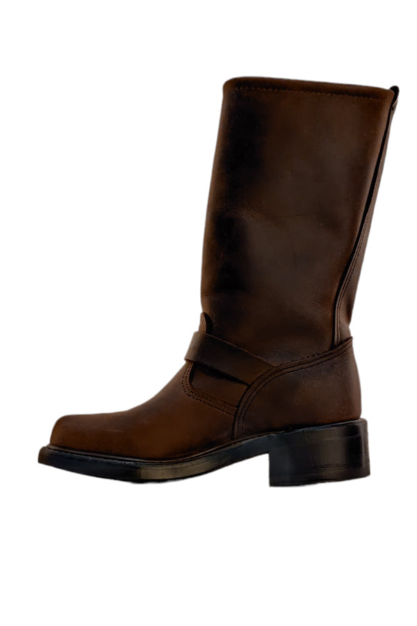 "Walker Stivali Police 12" da donna Marrone"