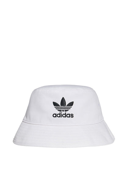 Adidas Cappello adicolor Trefoil Bucket Bianco