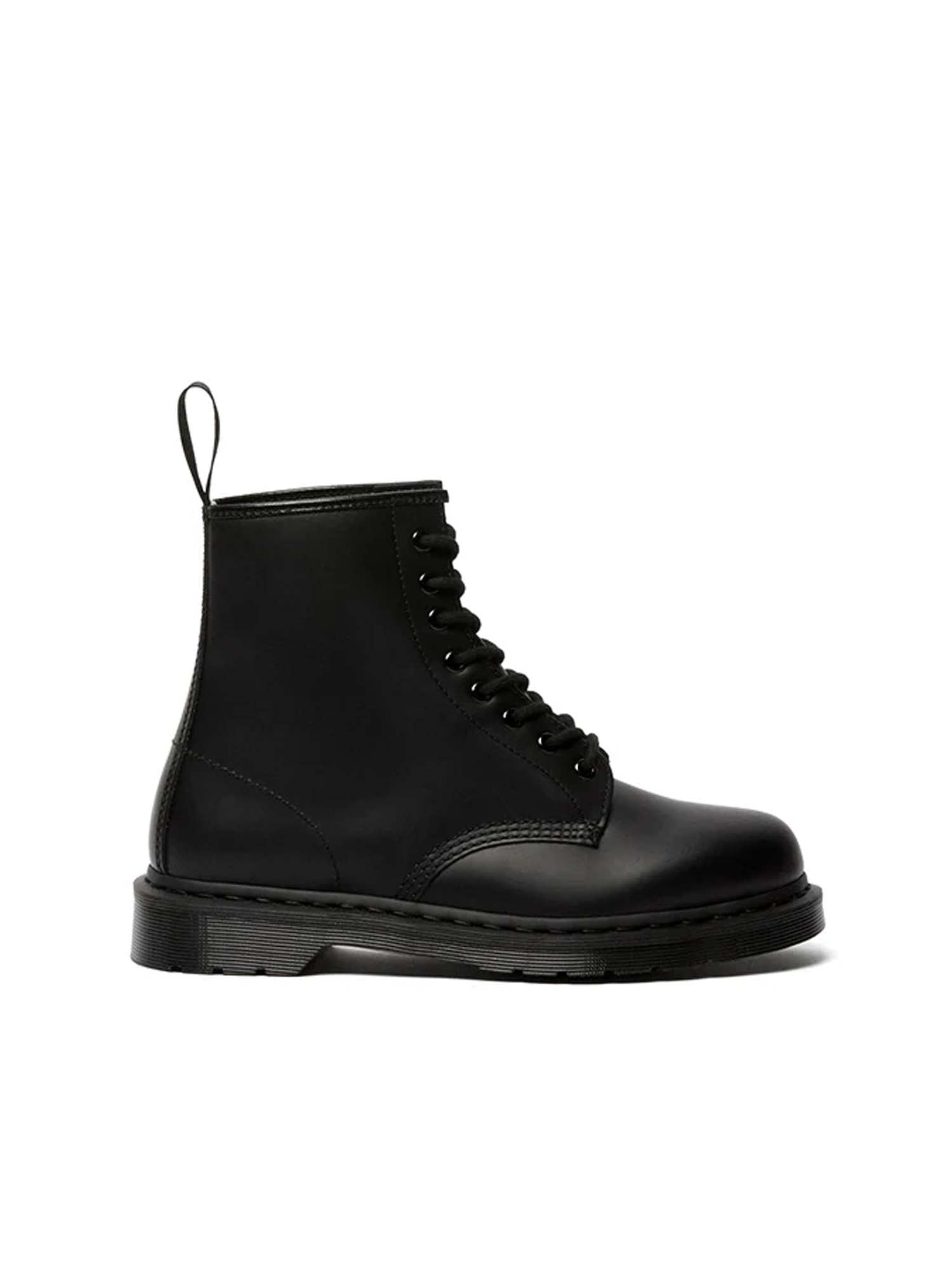 Dr. Martens Stivali stringati 1460 Mono in pelle Nero
