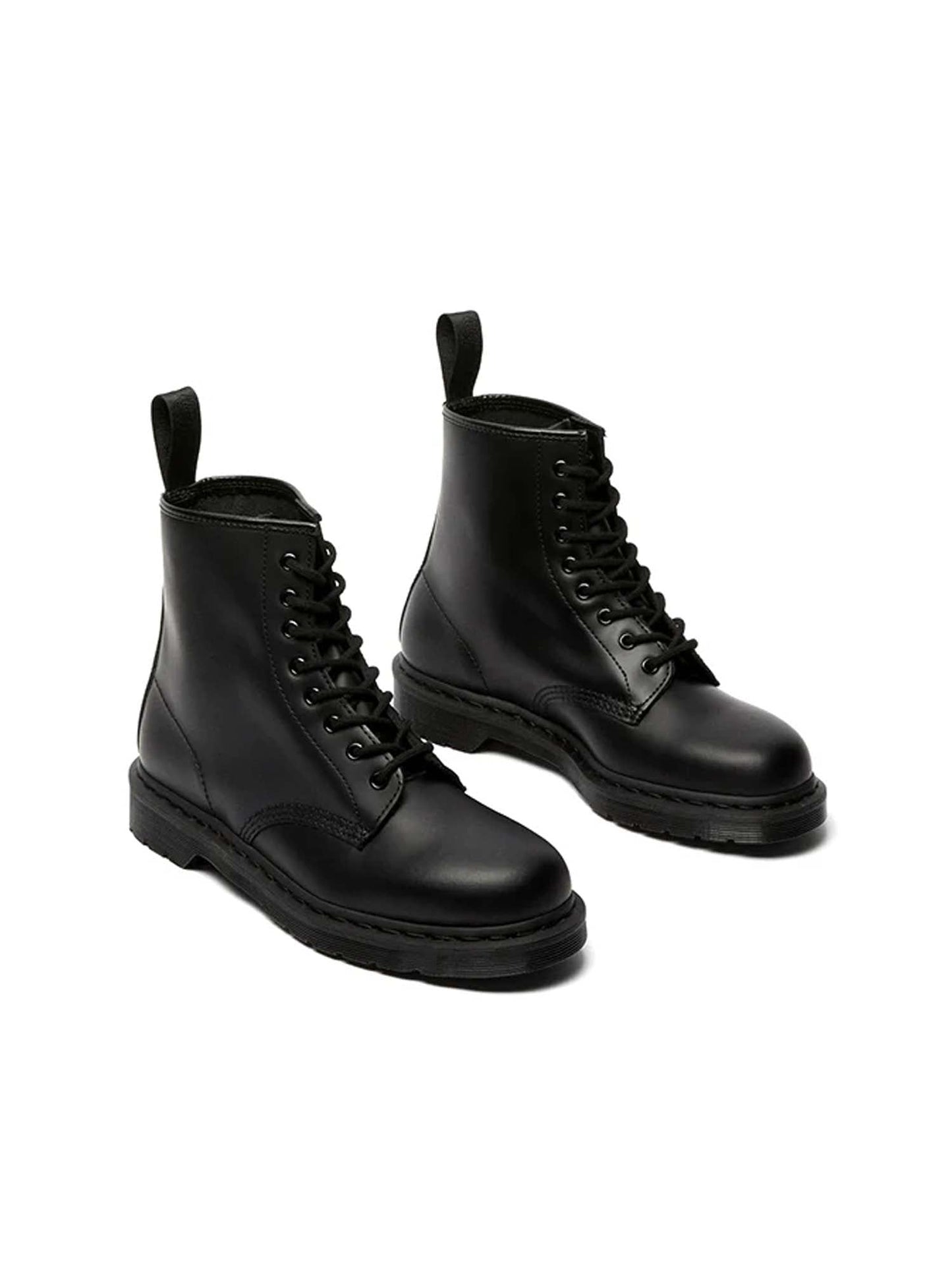 Dr. Martens Stivali stringati 1460 Mono in pelle Nero